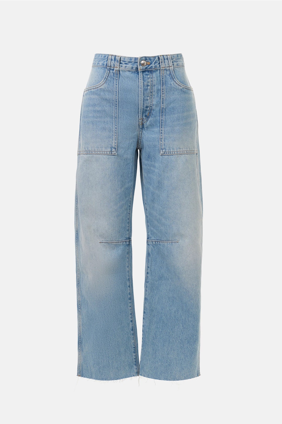 Darted Barrel Jeans With Utility Pockets by Madewell 4