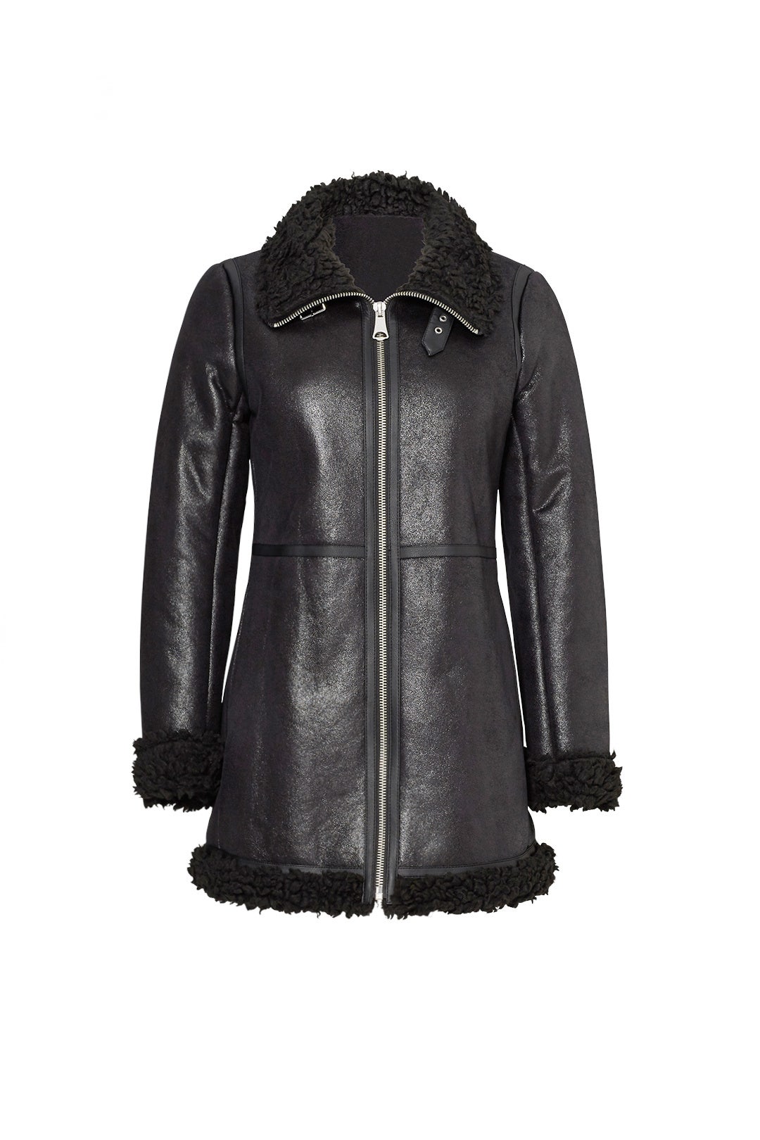 Black Jules Coat by Marc New York