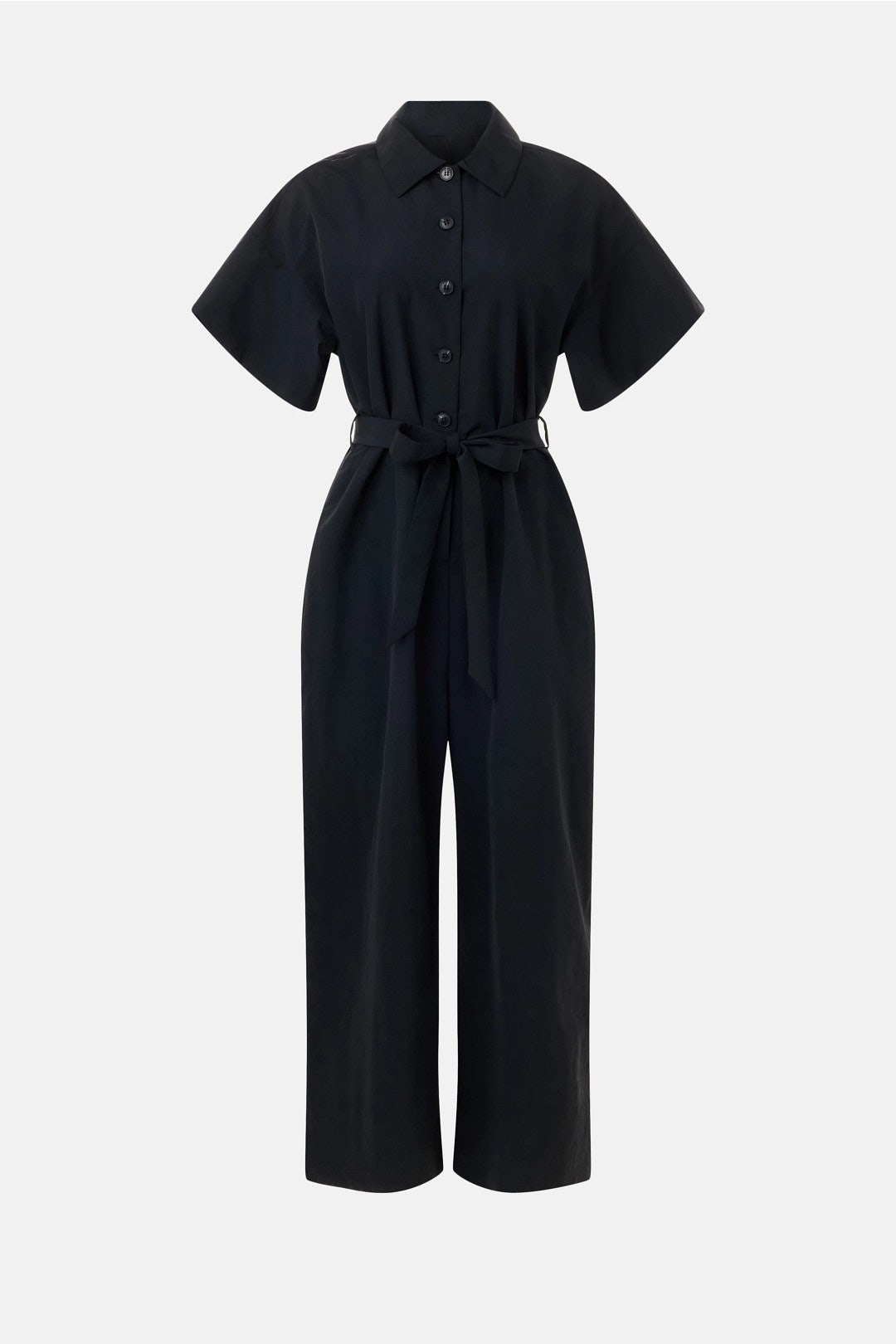 Belted Jumpsuit by N Natori