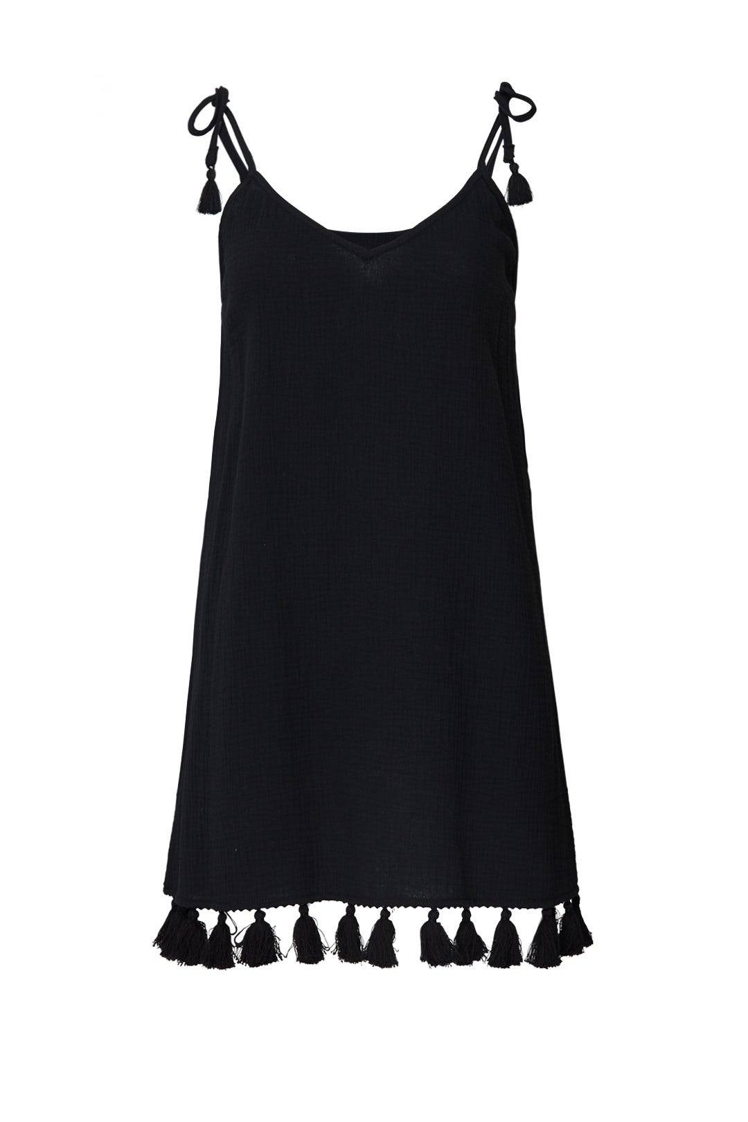 Throw And Go Tassel Mini Dress by Show Me Your Mumu