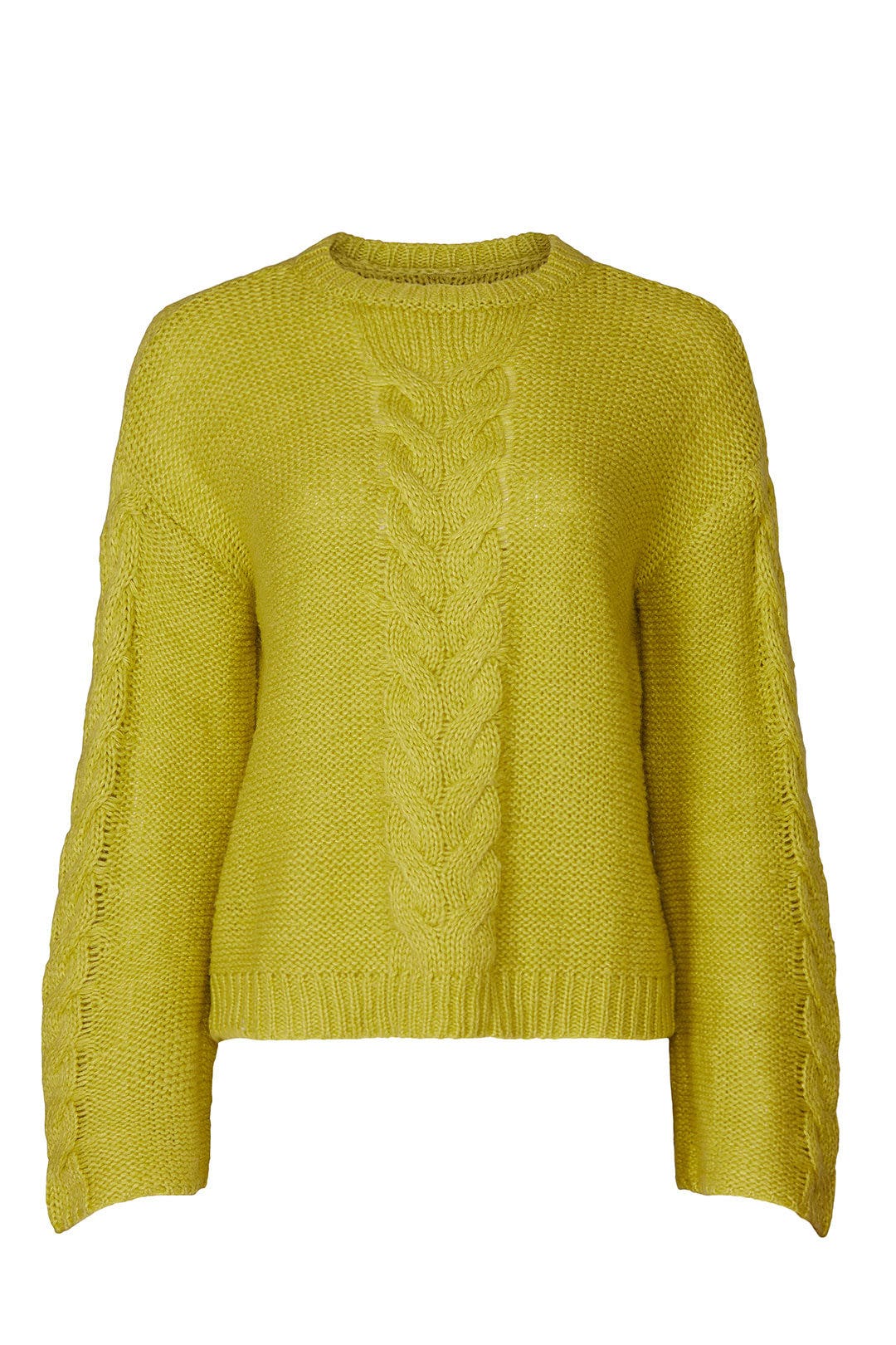 Long Sleeve Cable Knit Sweater by Love, Whit by Whitney Port