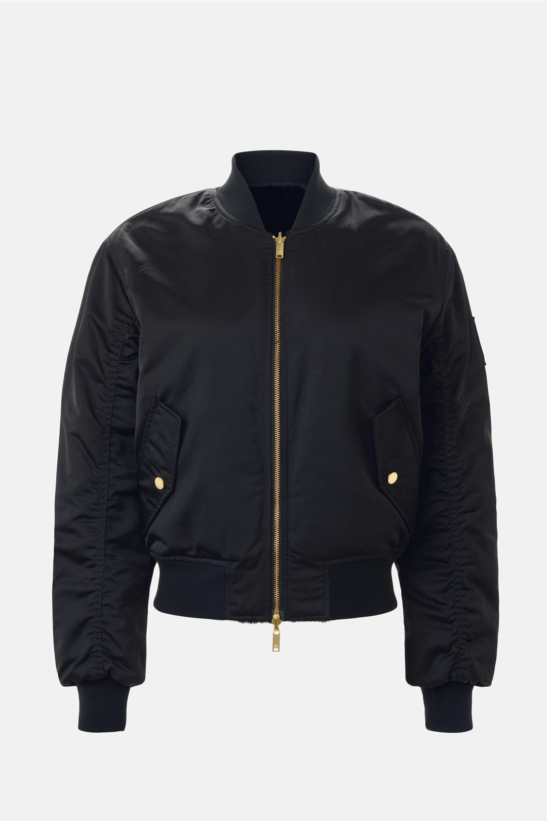 Jet Gold Reversible Bomber Jacket by Moose Knuckles 4