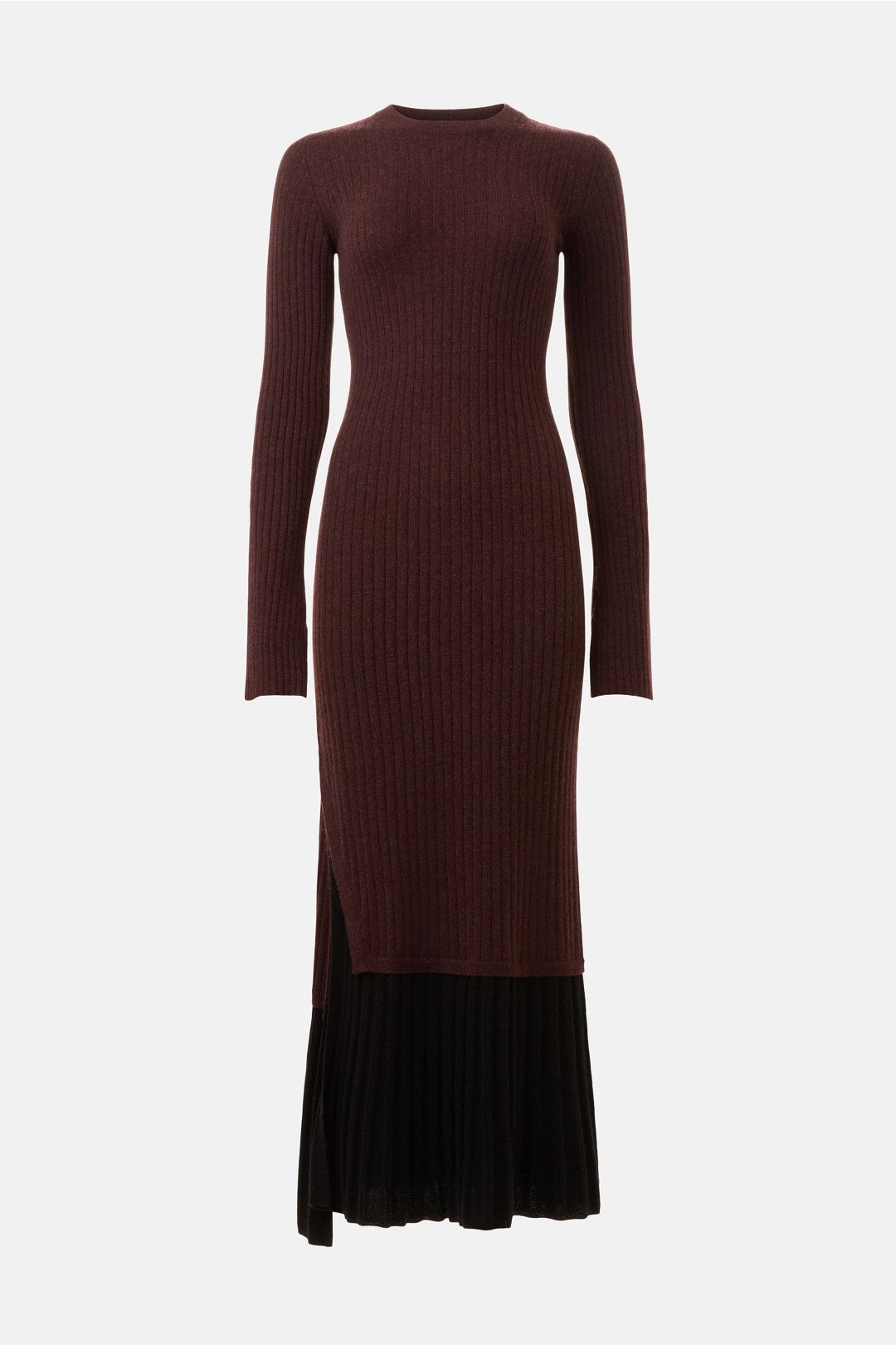 Cashmino Layered Crew Neck Dress by NAADAM 4