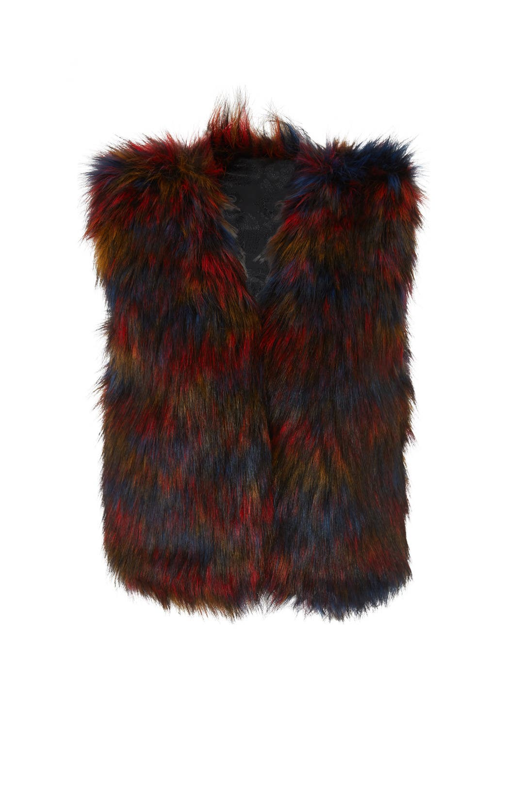 Ramos Faux Fur Vest by RAGA | Rent the Runway