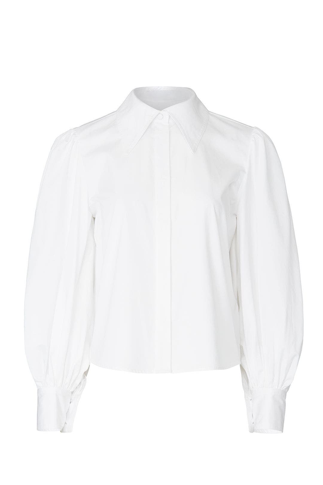 White Frankie Top by Hunter Bell 4