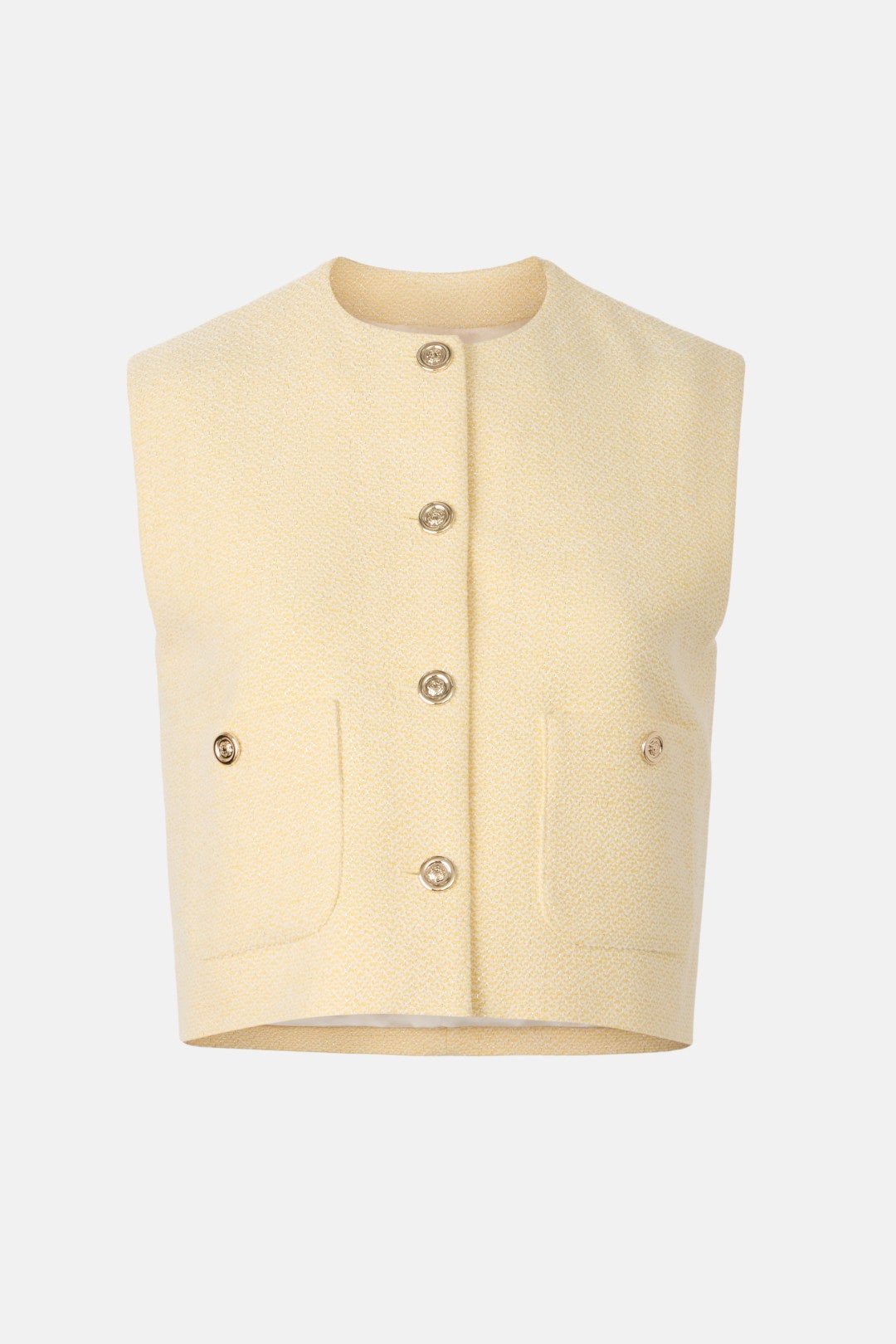 Yellow Vest Jacket by Maje 4