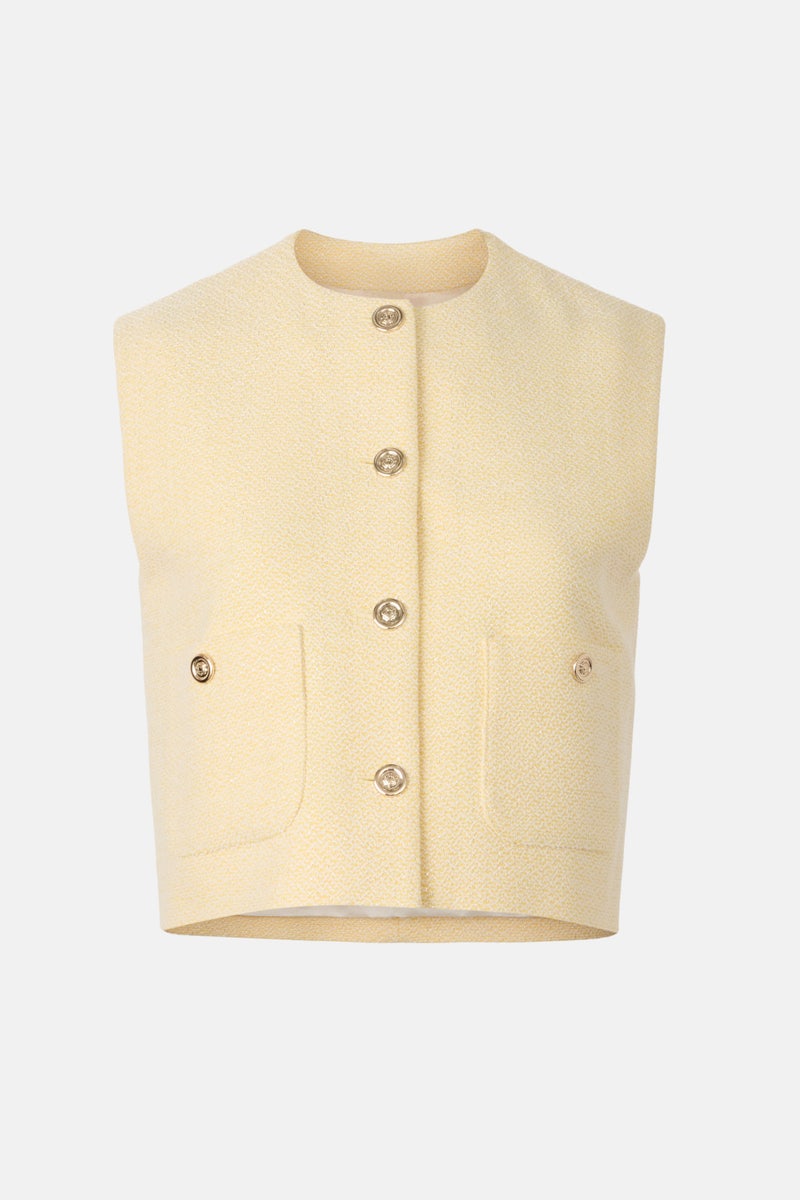 Yellow Vest Jacket by Maje - Photo 4
