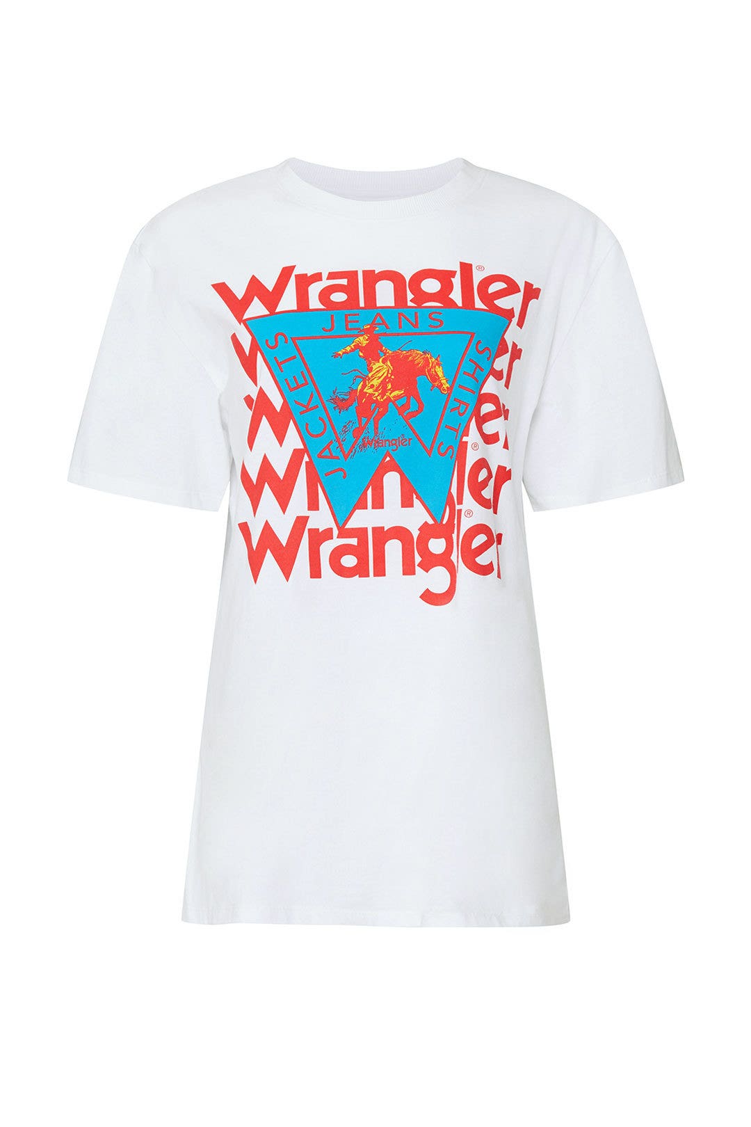 Batwing Logo Oversized Tee by WRANGLER
