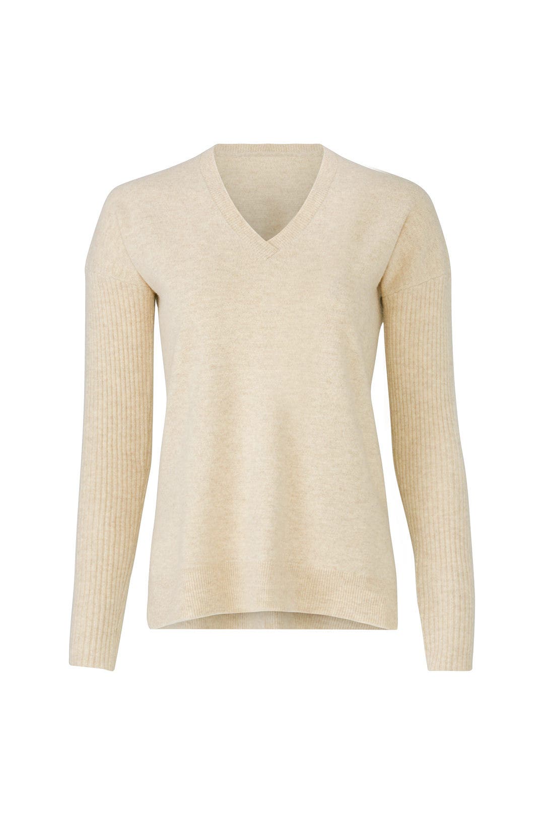 Cream Boyfriend Sweater by BROWN ALLAN 3