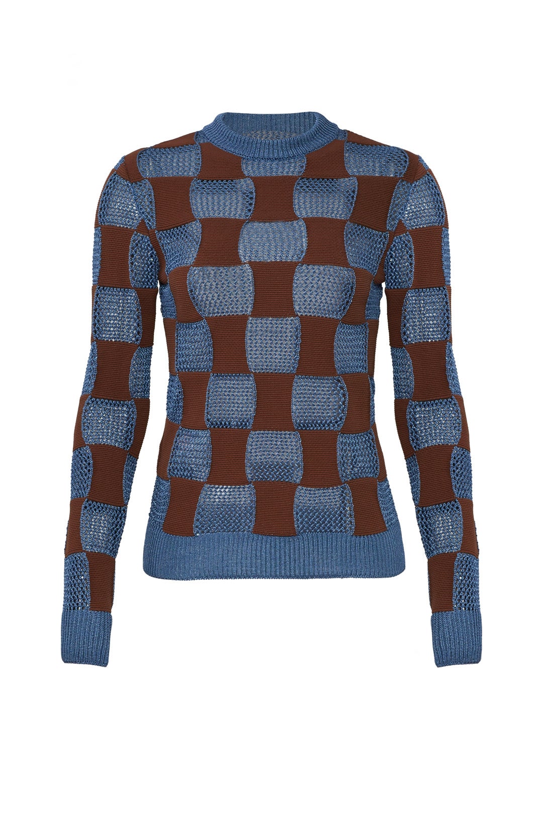 Opal Check Sweater by Marni