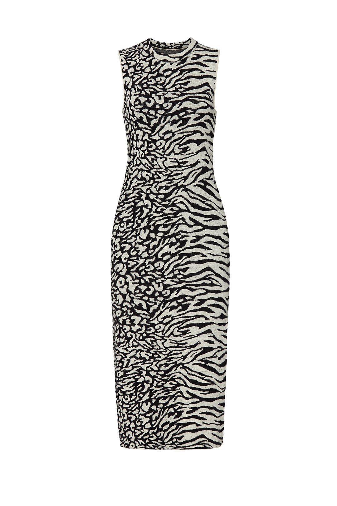 Animal Mix Dress by Proenza Schouler White Label