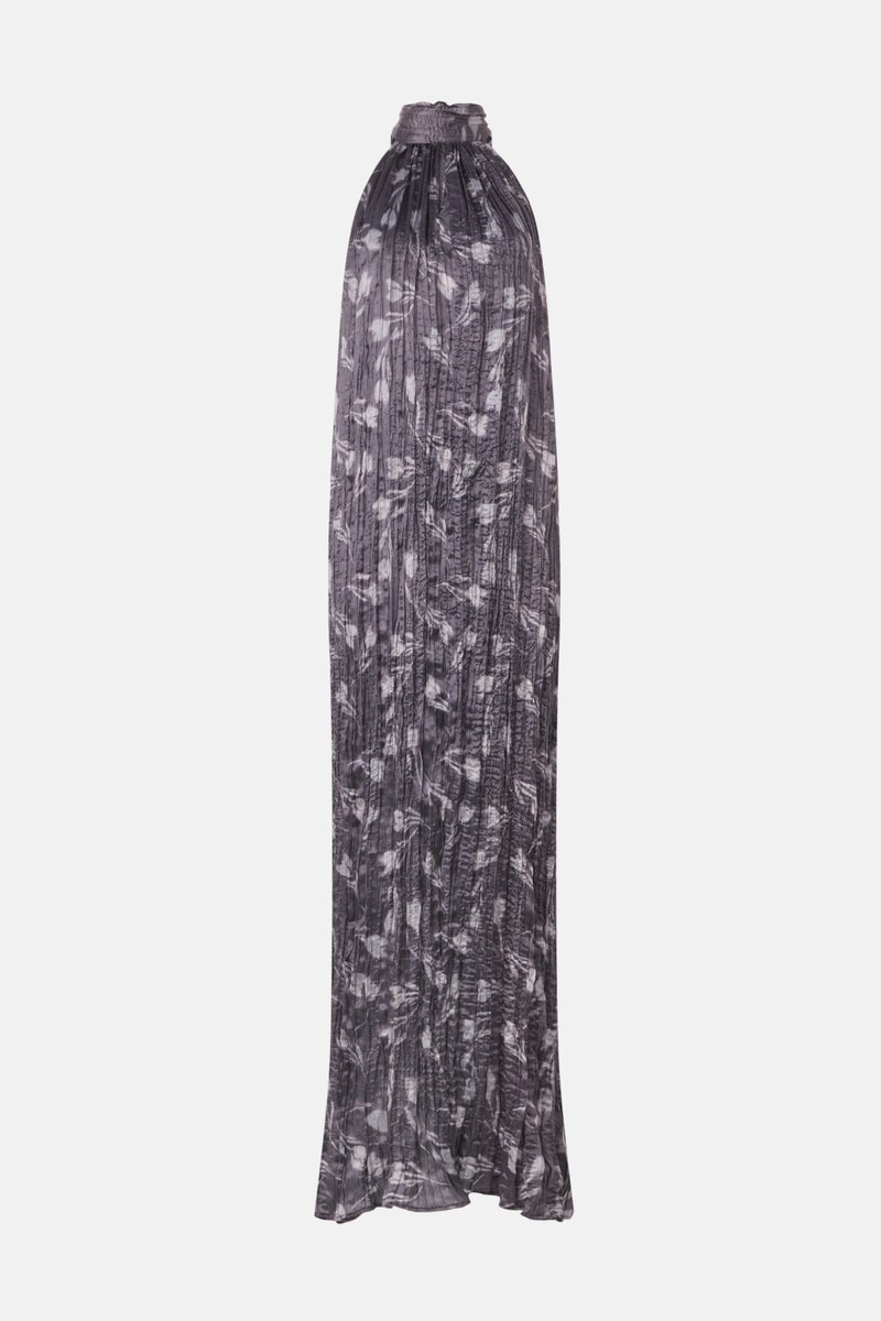 High Neck Printed London Dress by Sabina Musayev - Photo 4
