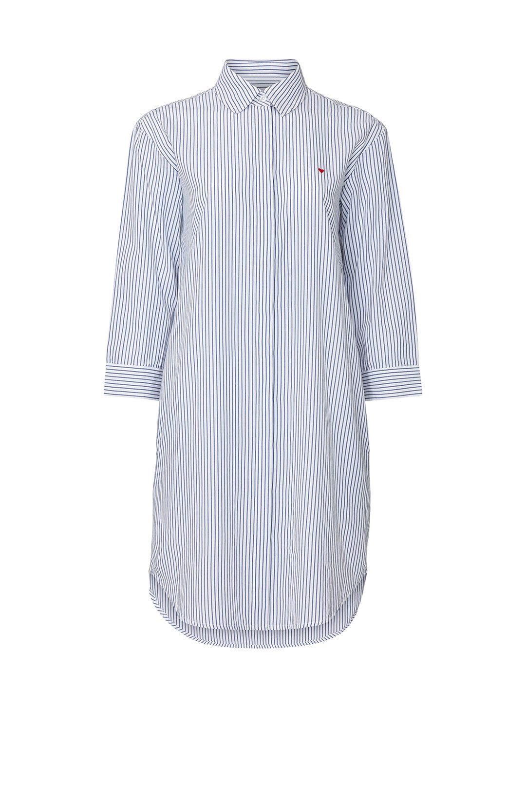 Pinstripe Shirtdress by Sundry 4