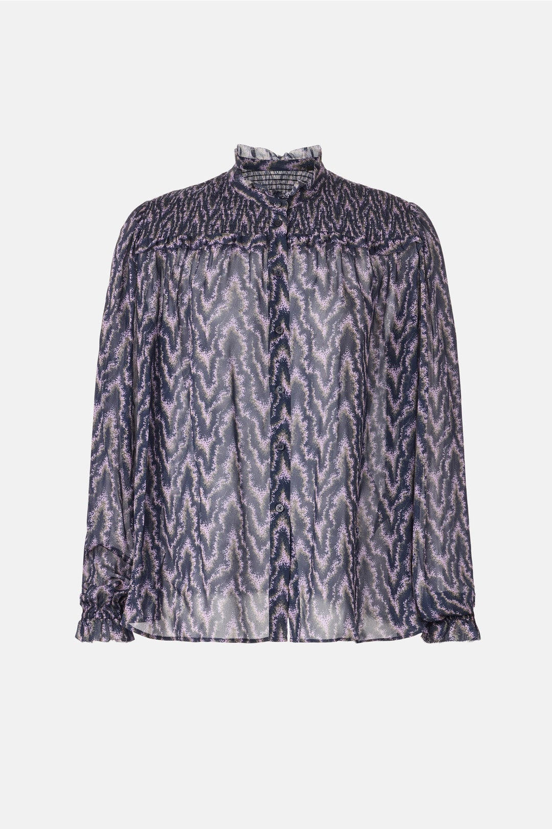 Sheer Long Sleeve Top by BOSS 4