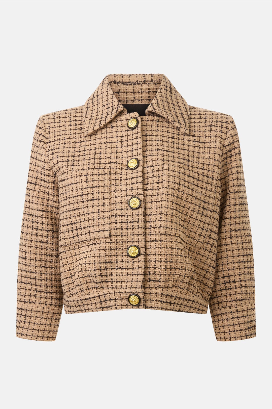 Jia Tweed Collared Jacket by L'agence 4