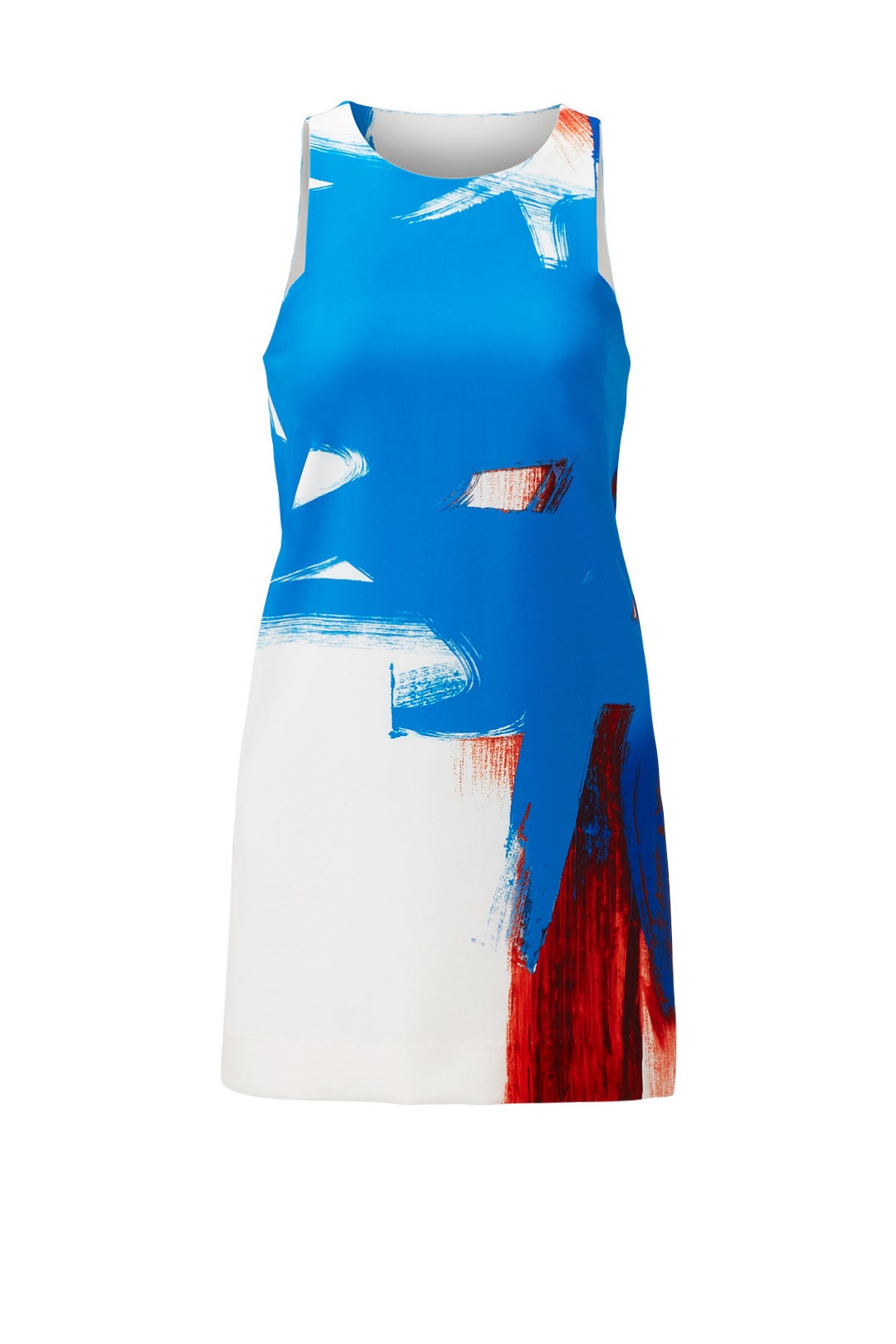Modern Abstract Print Mini Dress by Milly 3