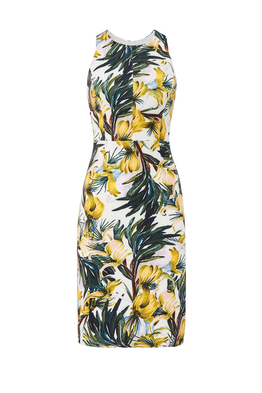 Floral Racerback Sheath Dress by Milly 3