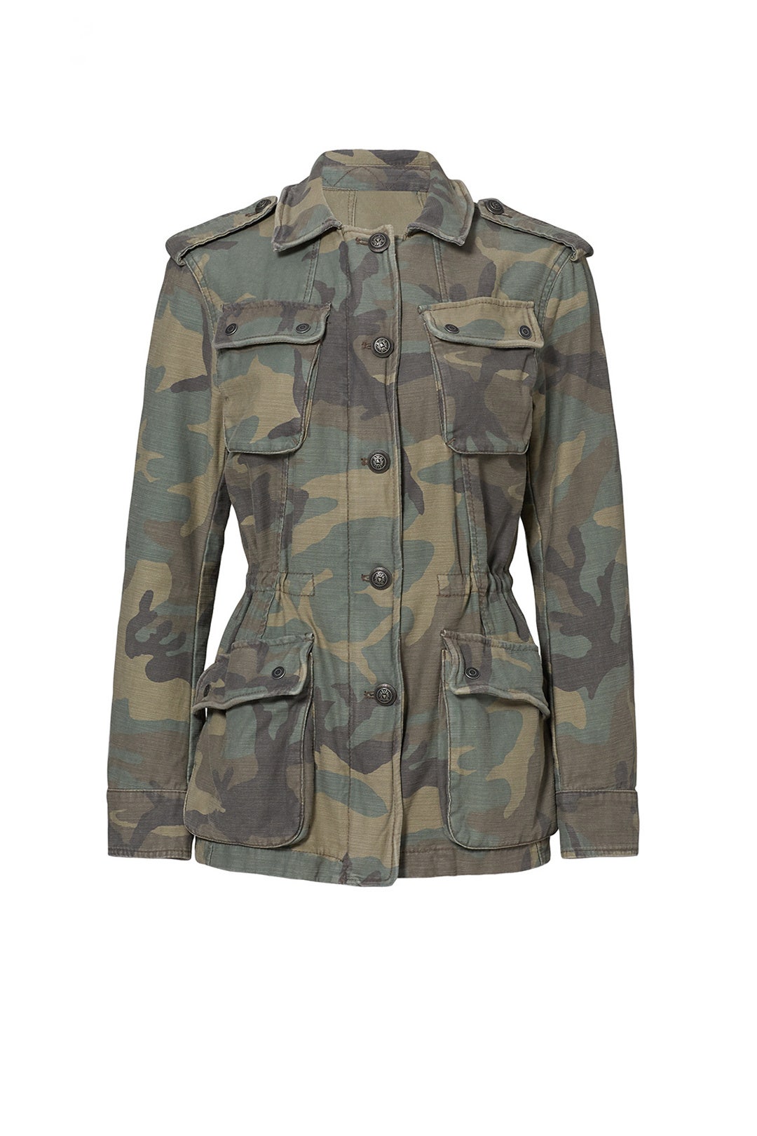 Not Your Brother's Camo Surplus Jacket by Free People 3