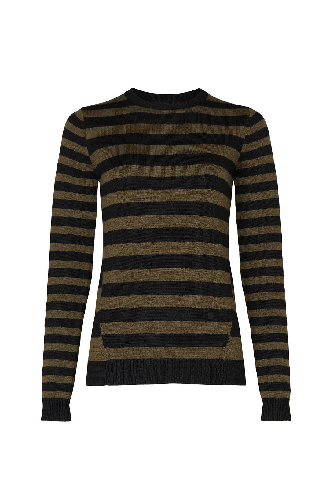 Olive Stripe Sweater by Jason Wu x RTR