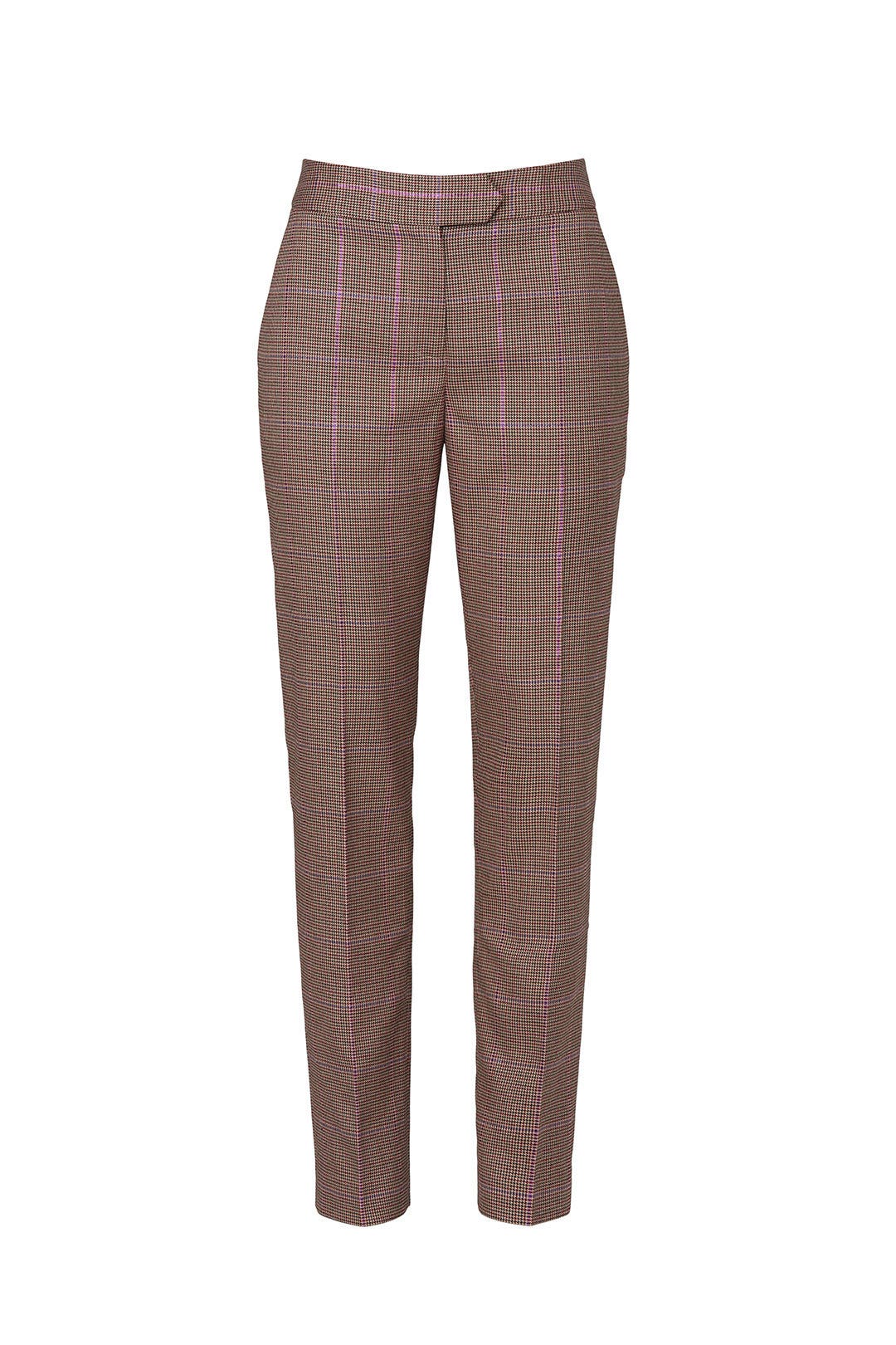 Kristen Check Plaid Pant by Milly 4