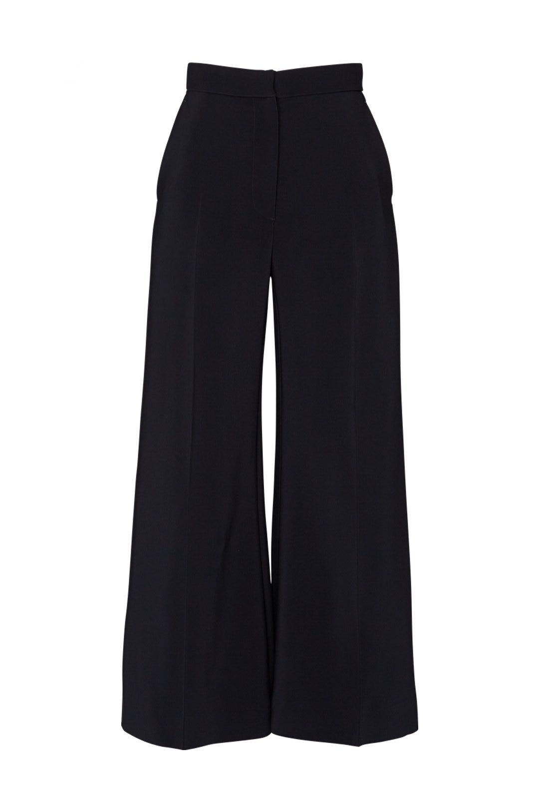 High Rise Cropped Trousers by Rosetta Getty