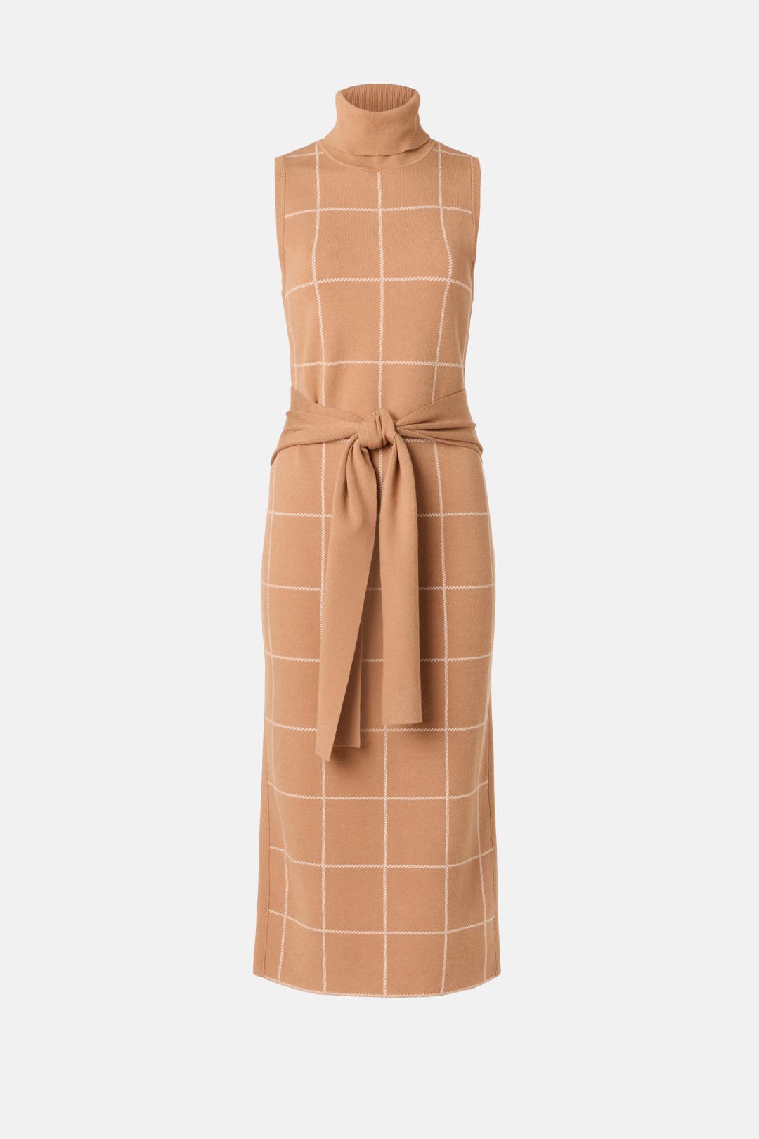 Sleeveless Plaid Tie Dress by Toccin | Rent the Runway