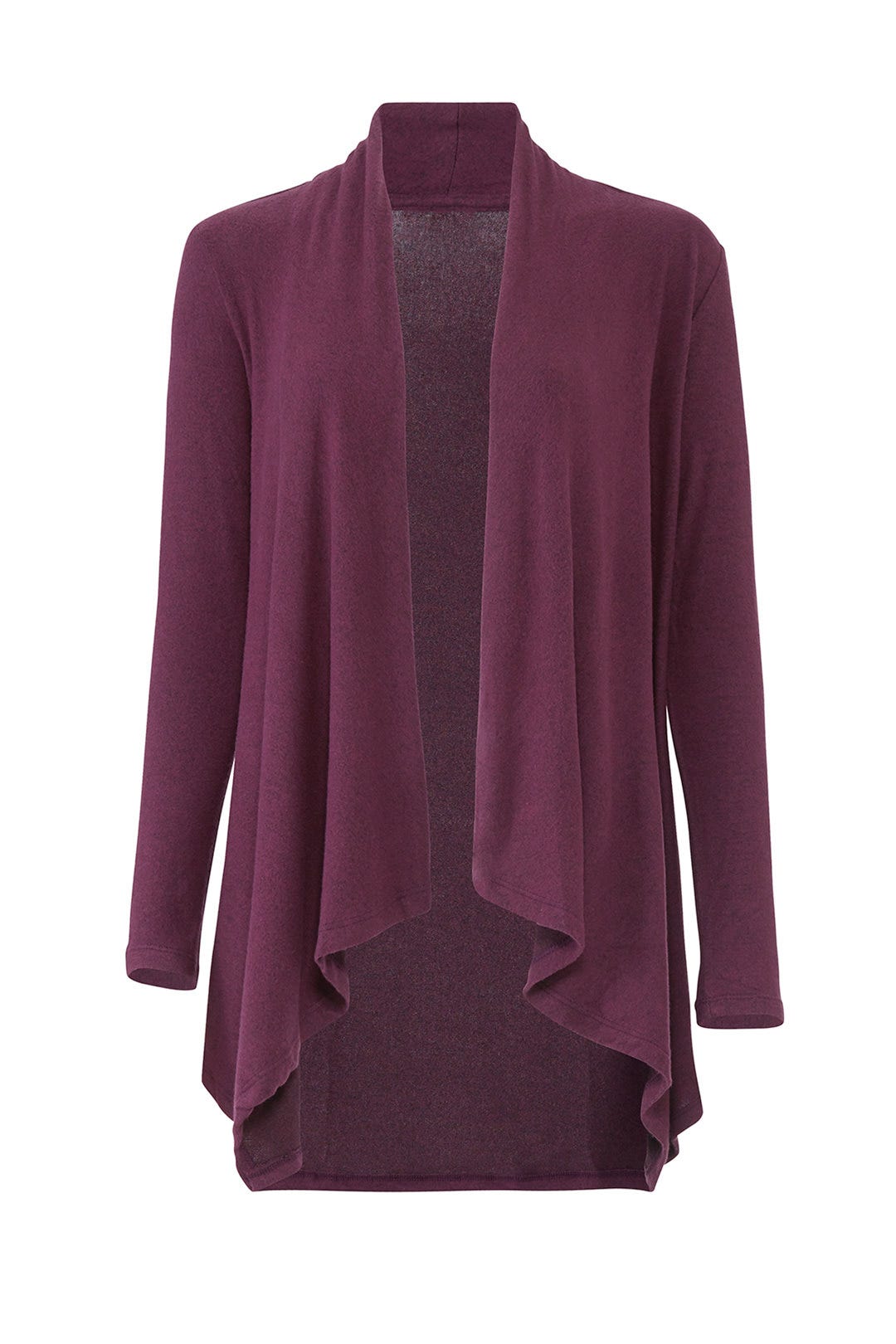 Berry Amie Waterfall Cardigan by B Collection by Bobeau