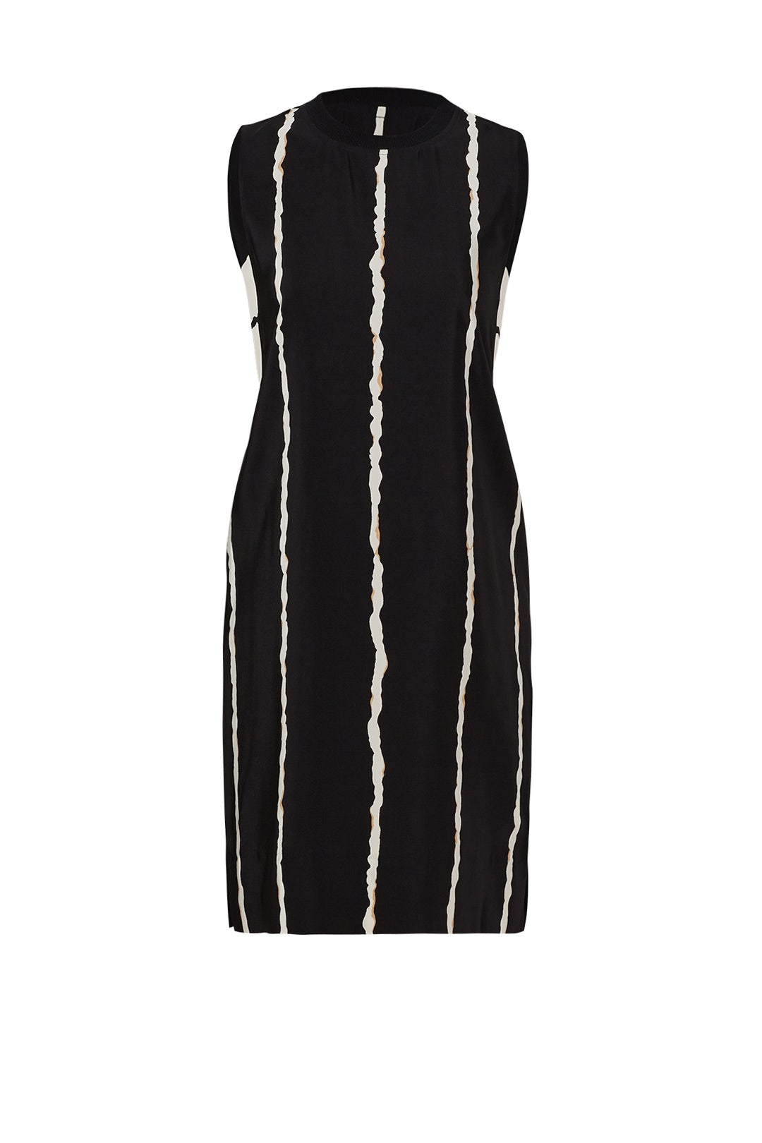 White Stripe Cut Shift Dress by Derek Lam 10 Crosby