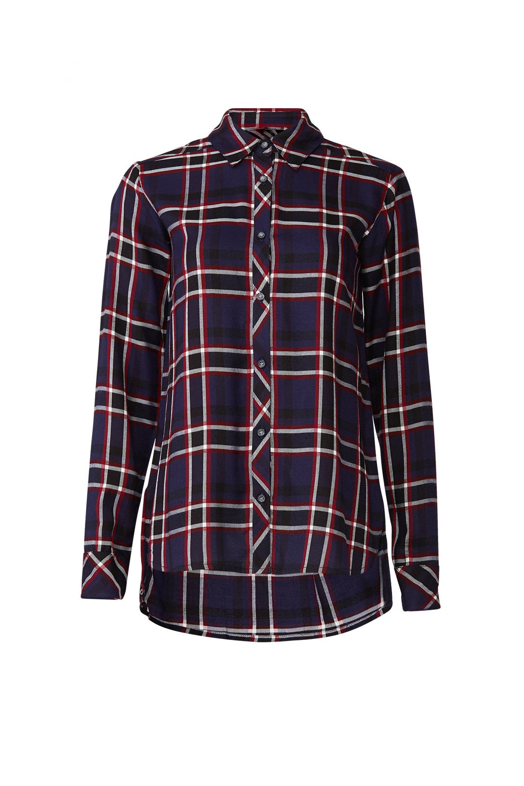 Plaid Boyfriend Shirt by Michael Stars 3