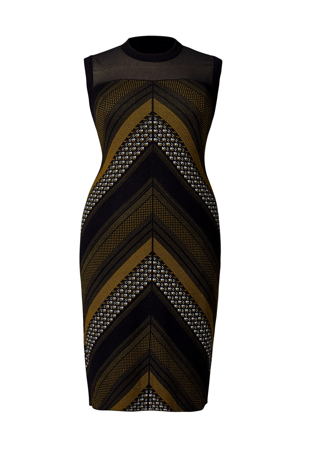 Chevron Tweed Sweater Dress by Rachel Rachel Roy 3