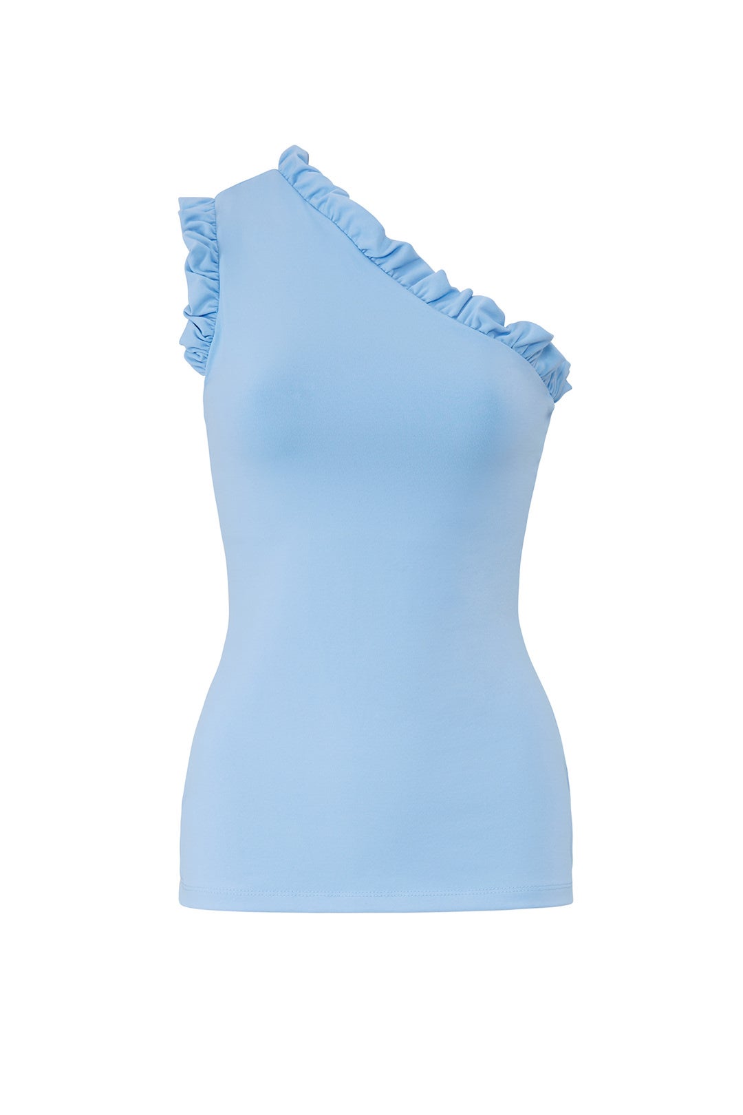 One Shoulder Ruffle Edge Top by Susana Monaco 3