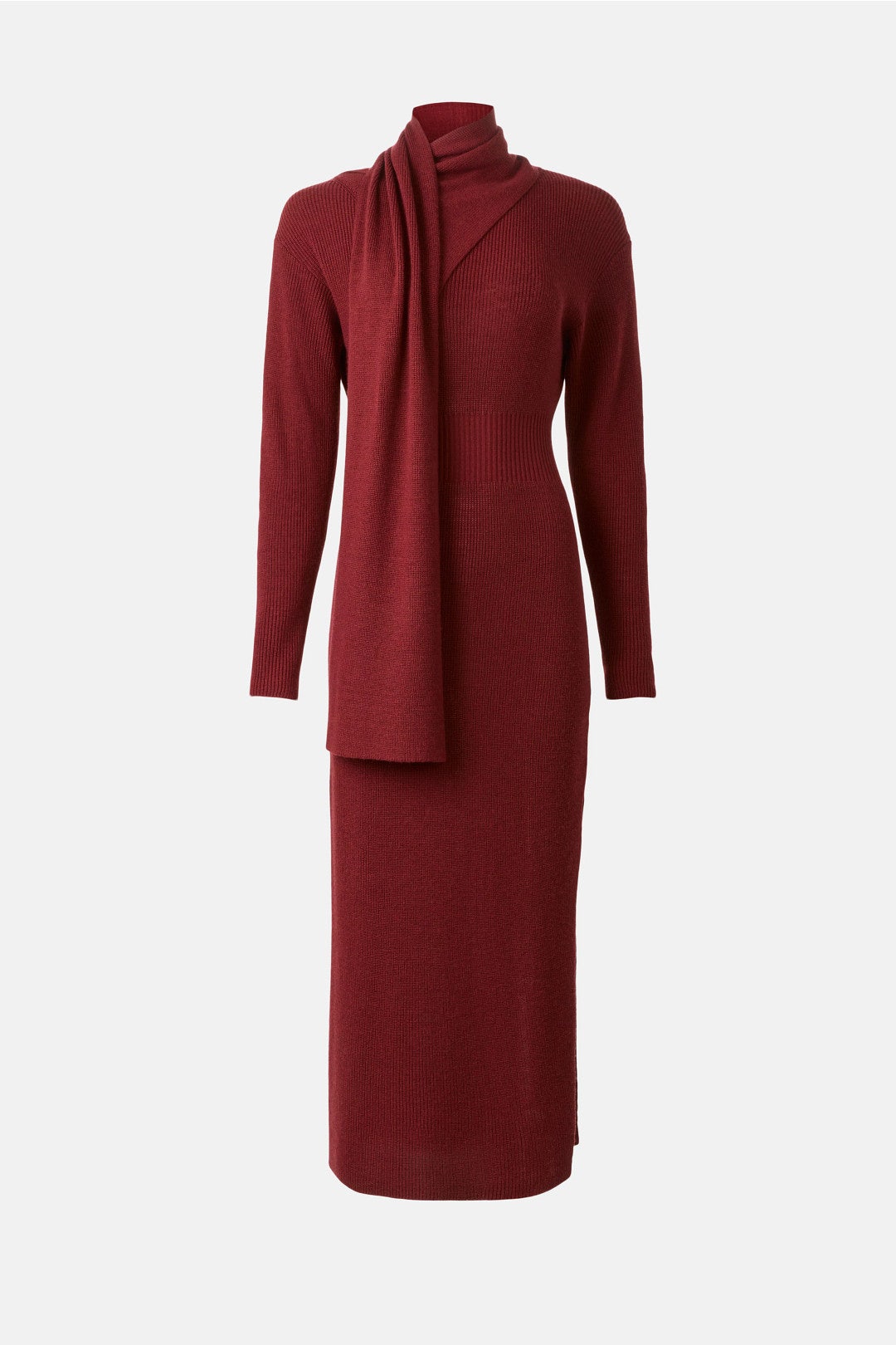 Scarf Sweater Dress by Toccin 4