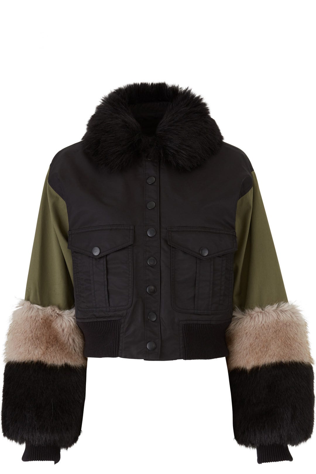 Faux Sutton Bomber Jacket by Marissa Webb