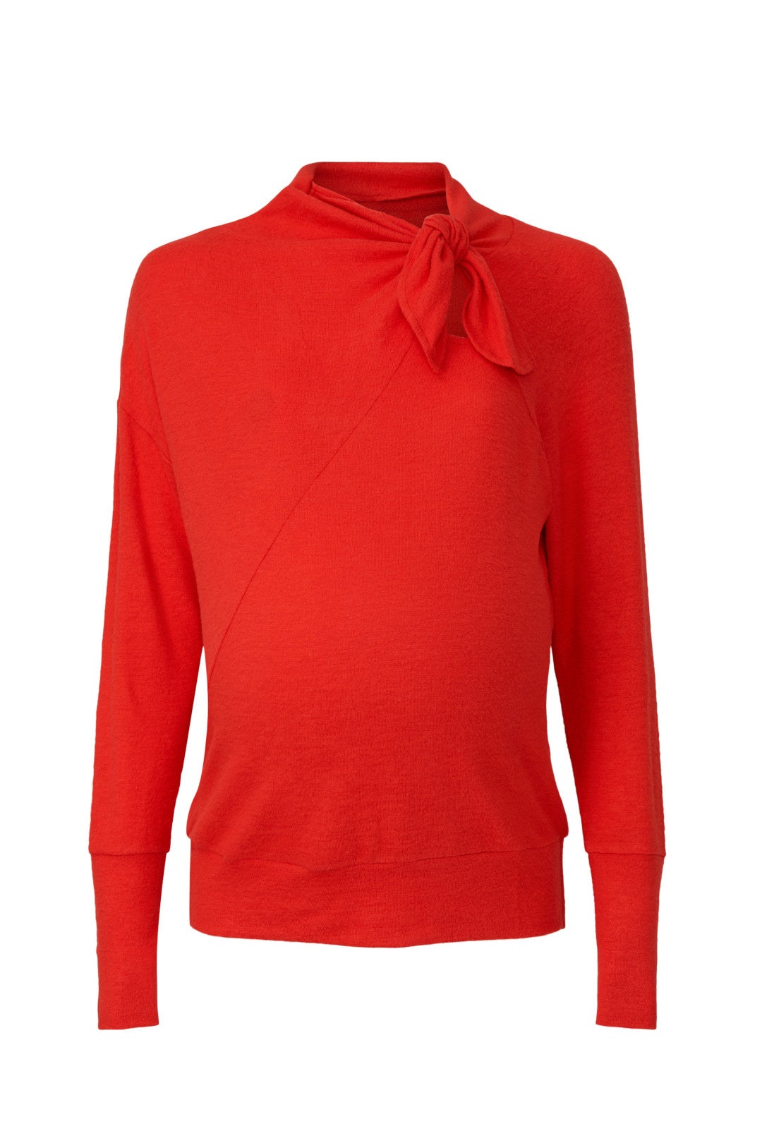 Red Lou Maternity Sweater by NOM Maternity 4