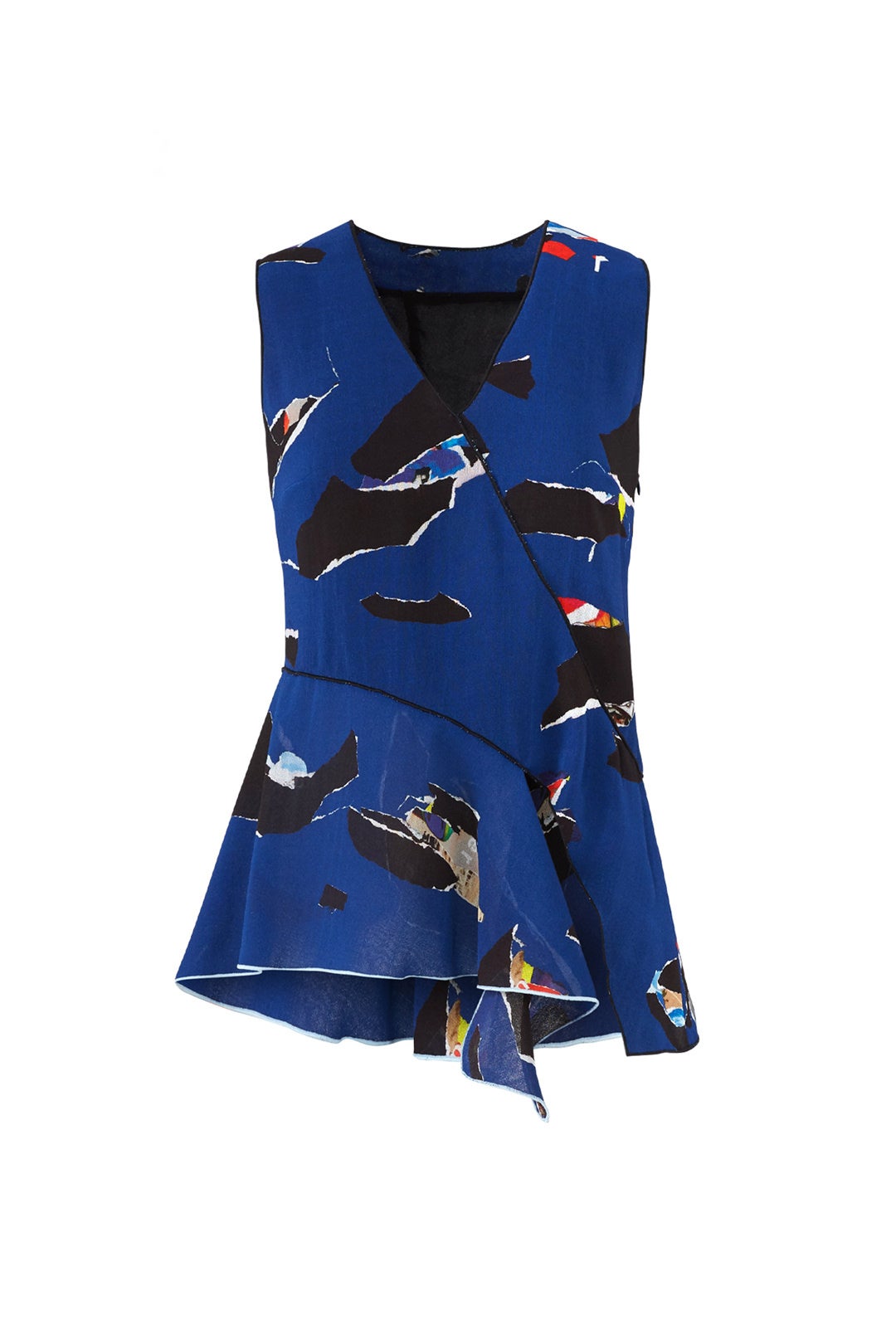 Indigo Collage Top by Proenza Schouler