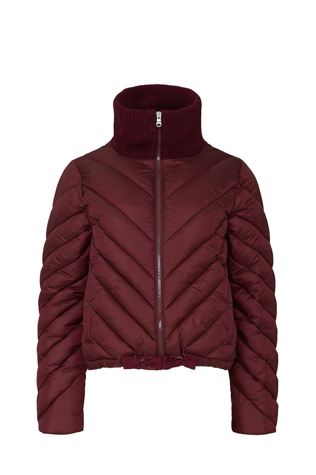 brouel chevron puffer jacket