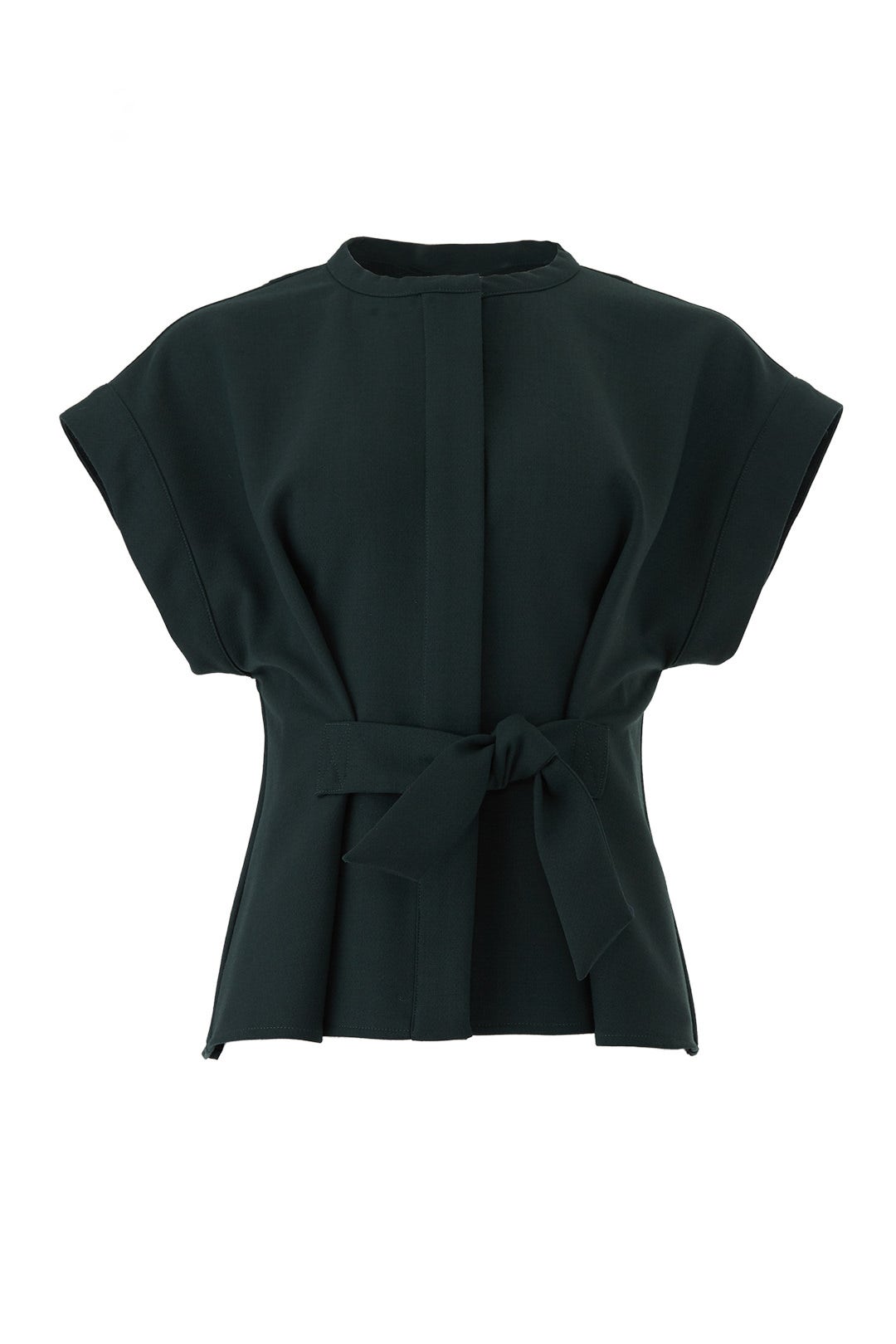 Green Wool Tradition Top by Sea New York