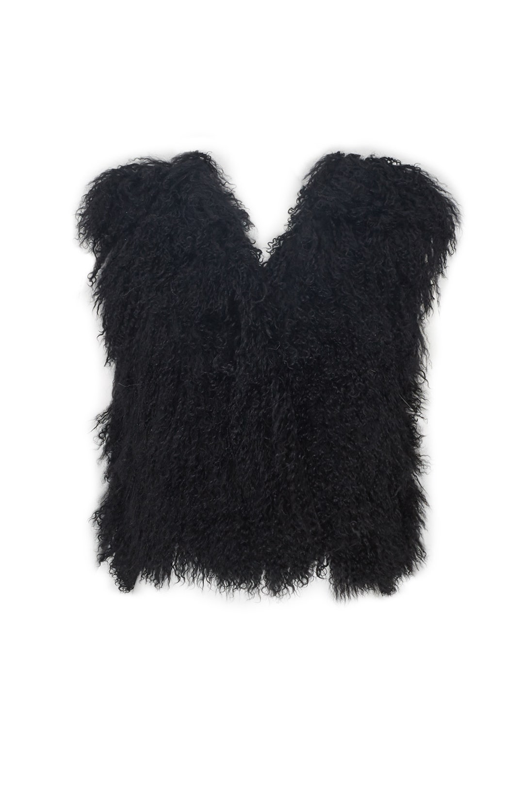 Black Anyssa Vest by Adrienne Landau