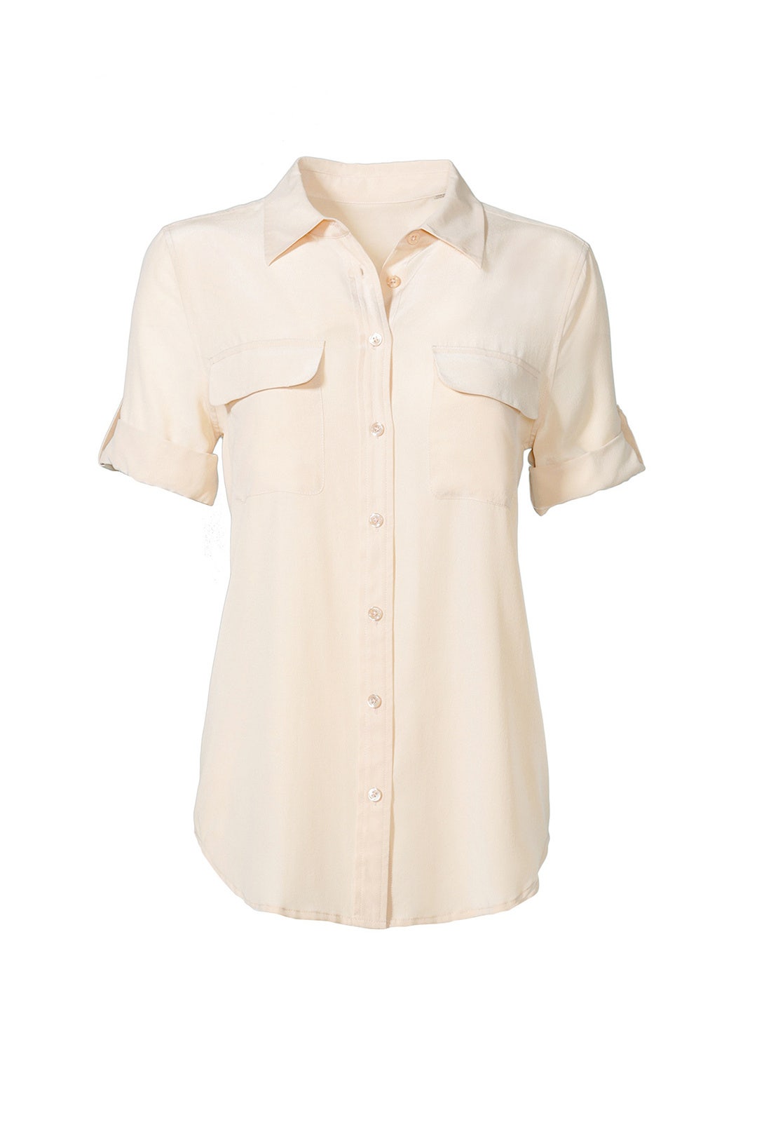 Nude Signature Button Down by Equipment 3