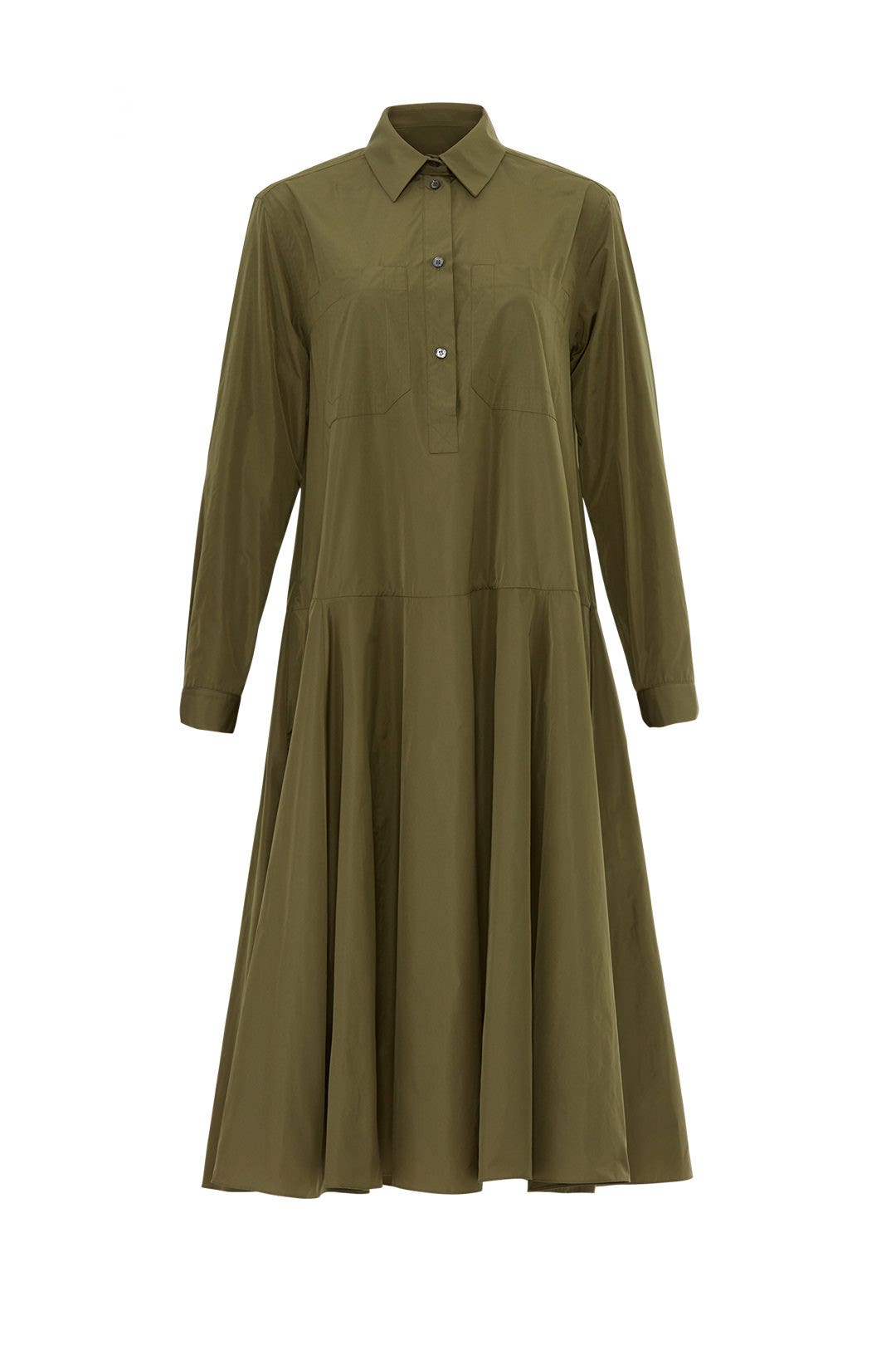 Tented Green Shirtdress by Jil Sander Navy 3