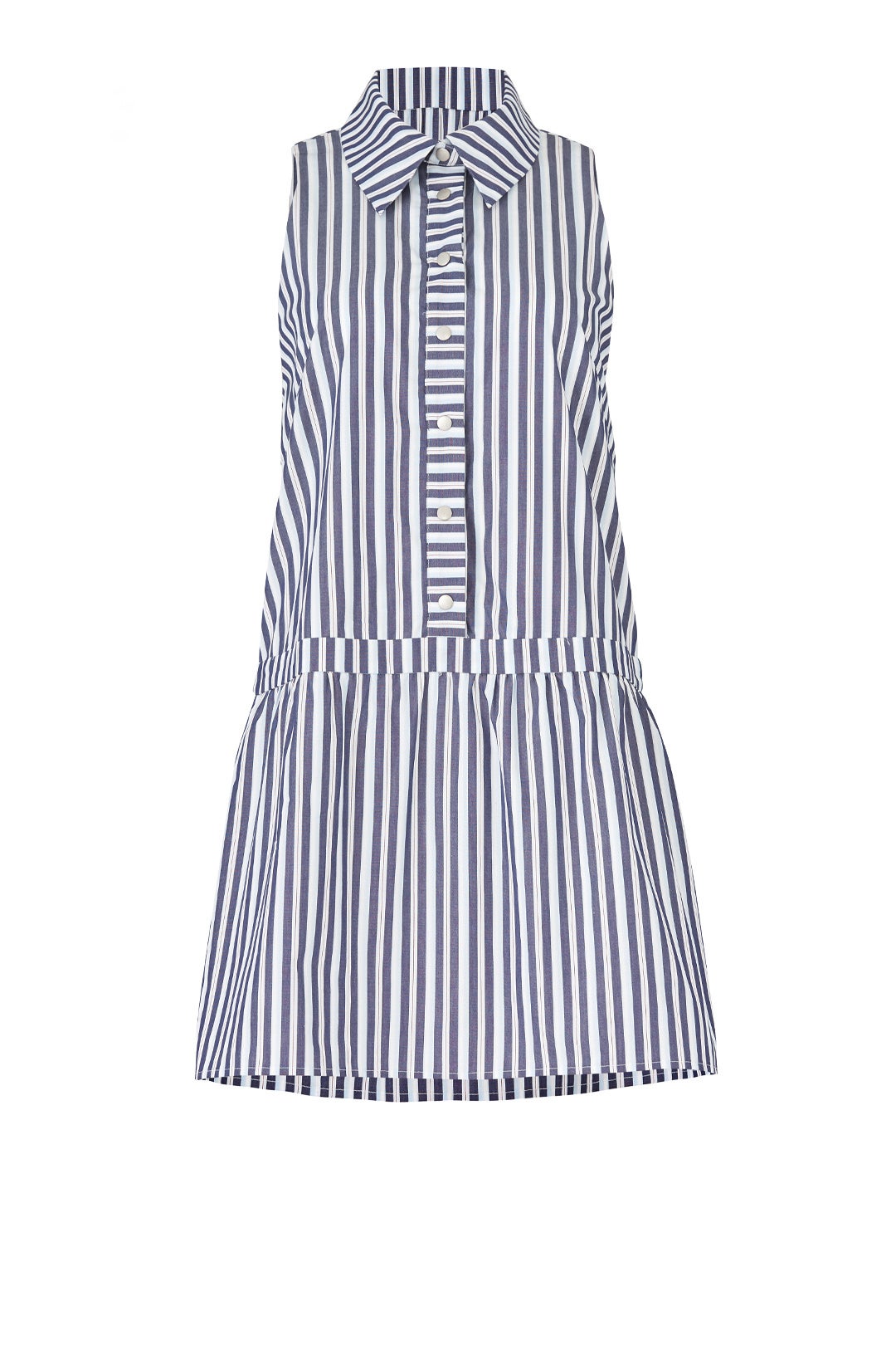 Striped Cornflower Shirtdress by The Jetset Diaries