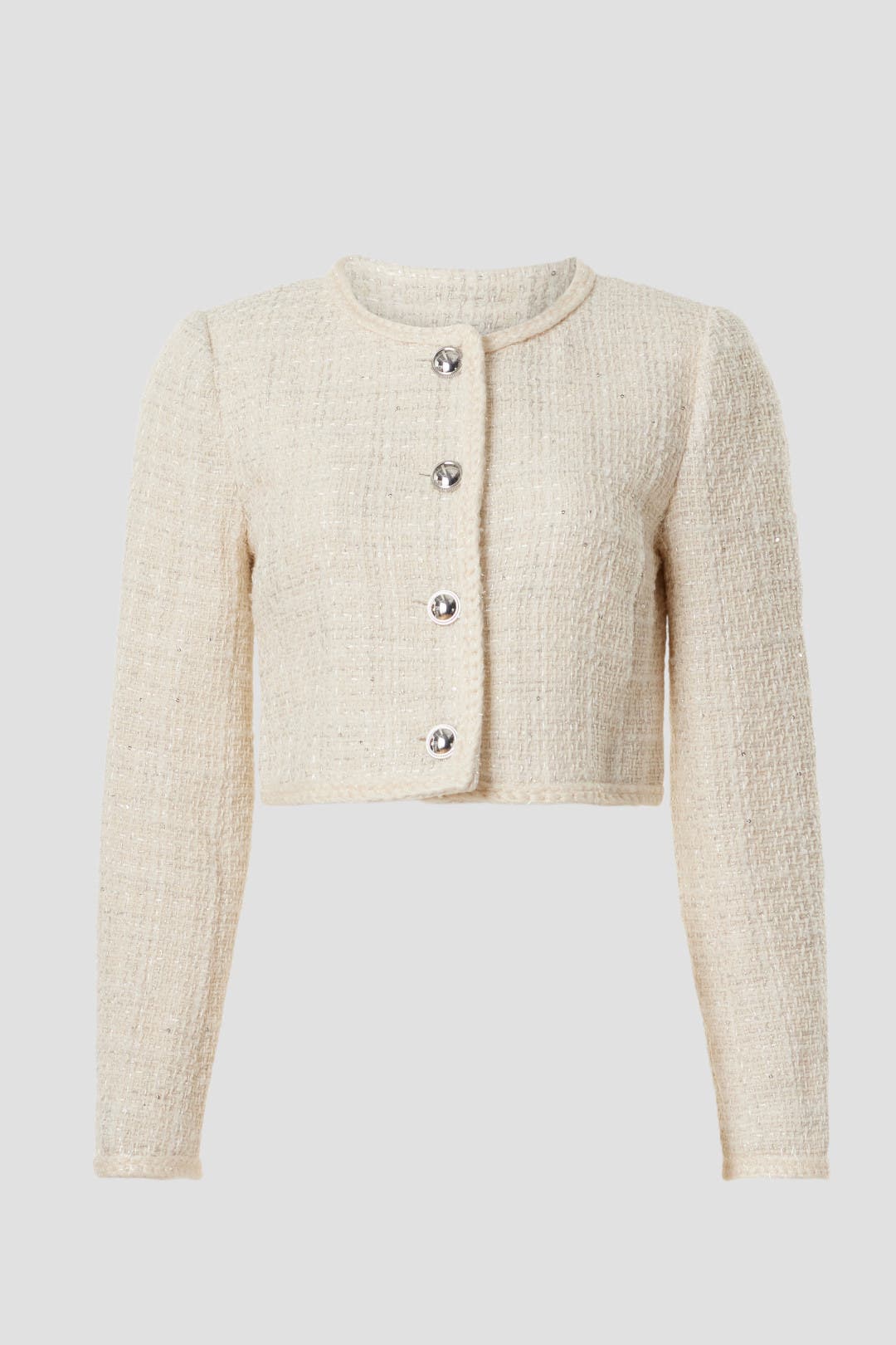 White Tweed Jacket by Great Jones | Rent the Runway
