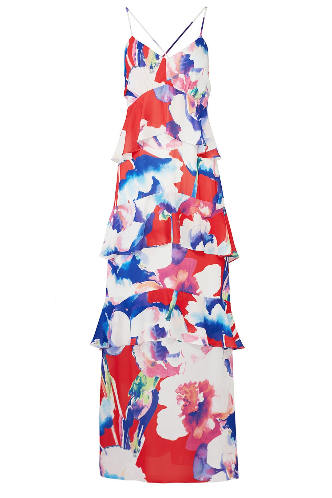 Salsa Red Floral Maxi by Josie by Natori