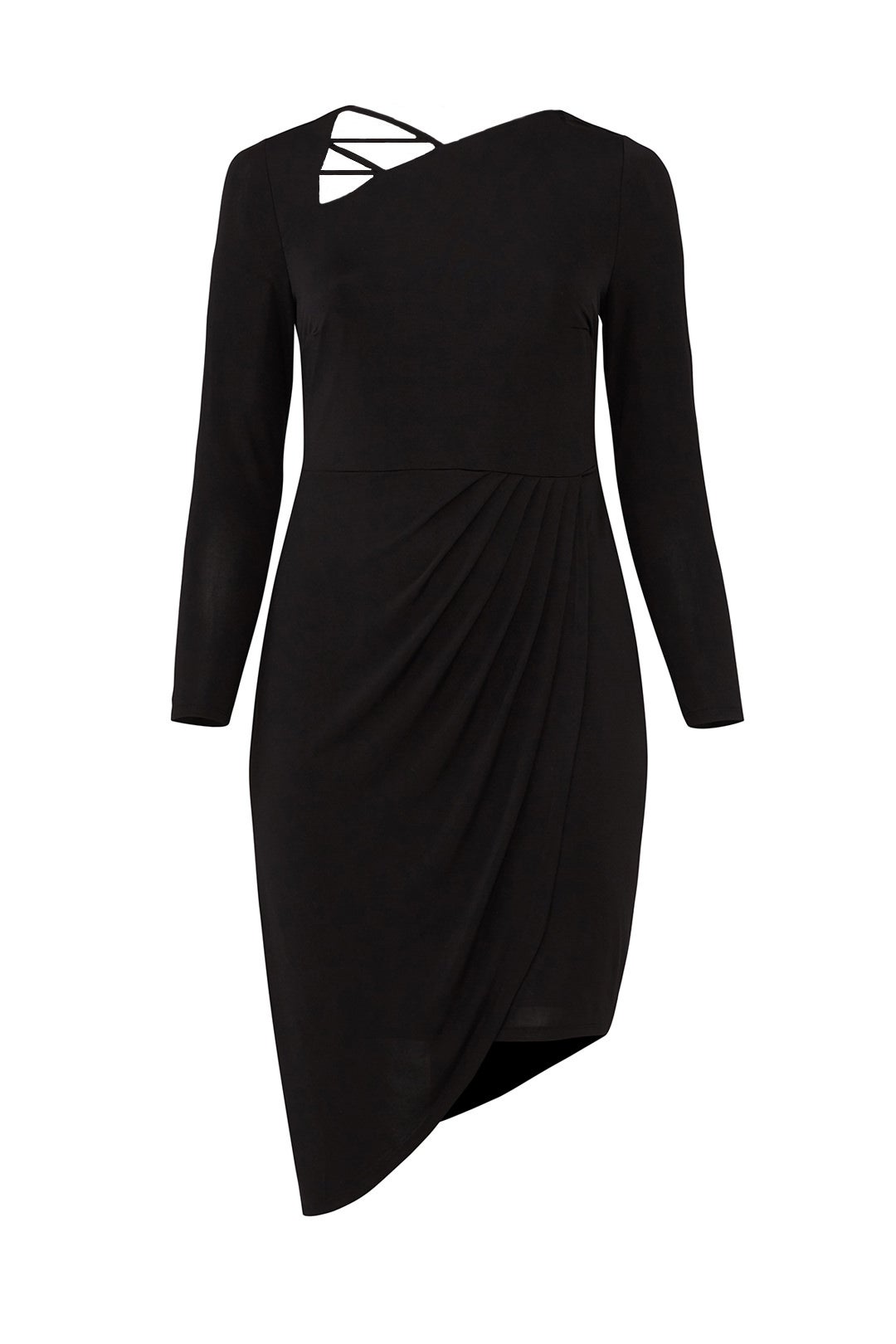 Black Strappy Neckline Dress by ELOQUII 3