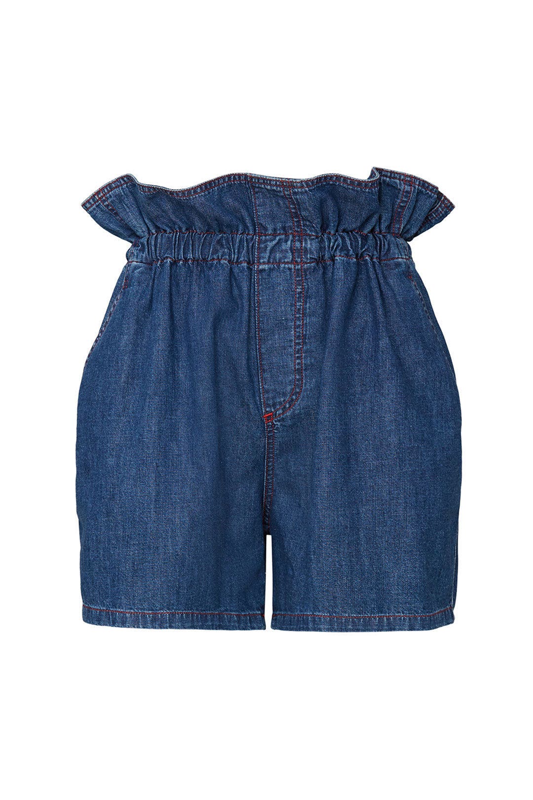 Blue Paper Bag Shorts by Philosophy di Lorenzo Serafini