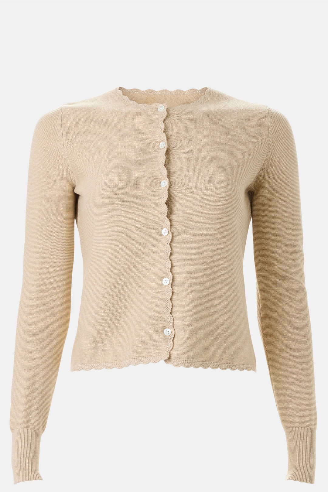 Tuck Stitch Cardigan by Ann Mashburn 4