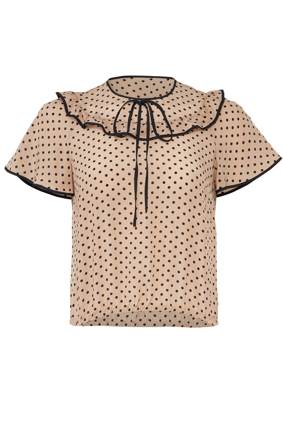 Blush Polka Dot Top by RED Valentino 3