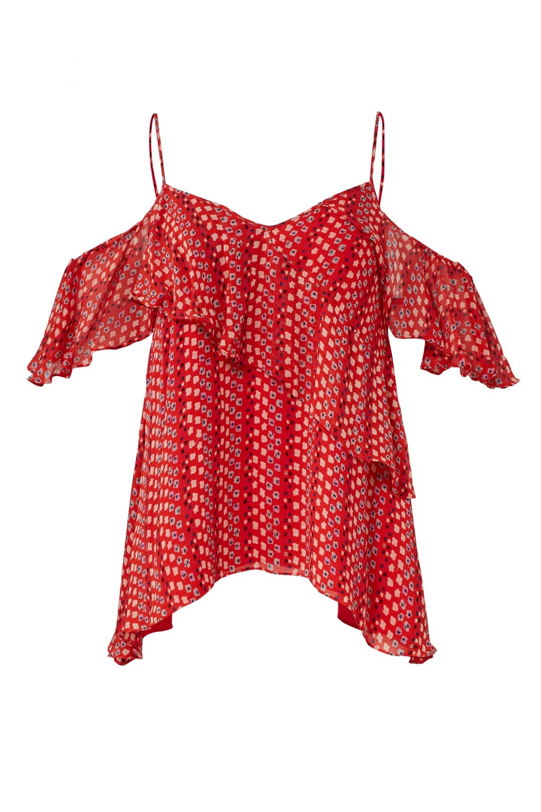 Red Chiara Top by Tanya Taylor 3