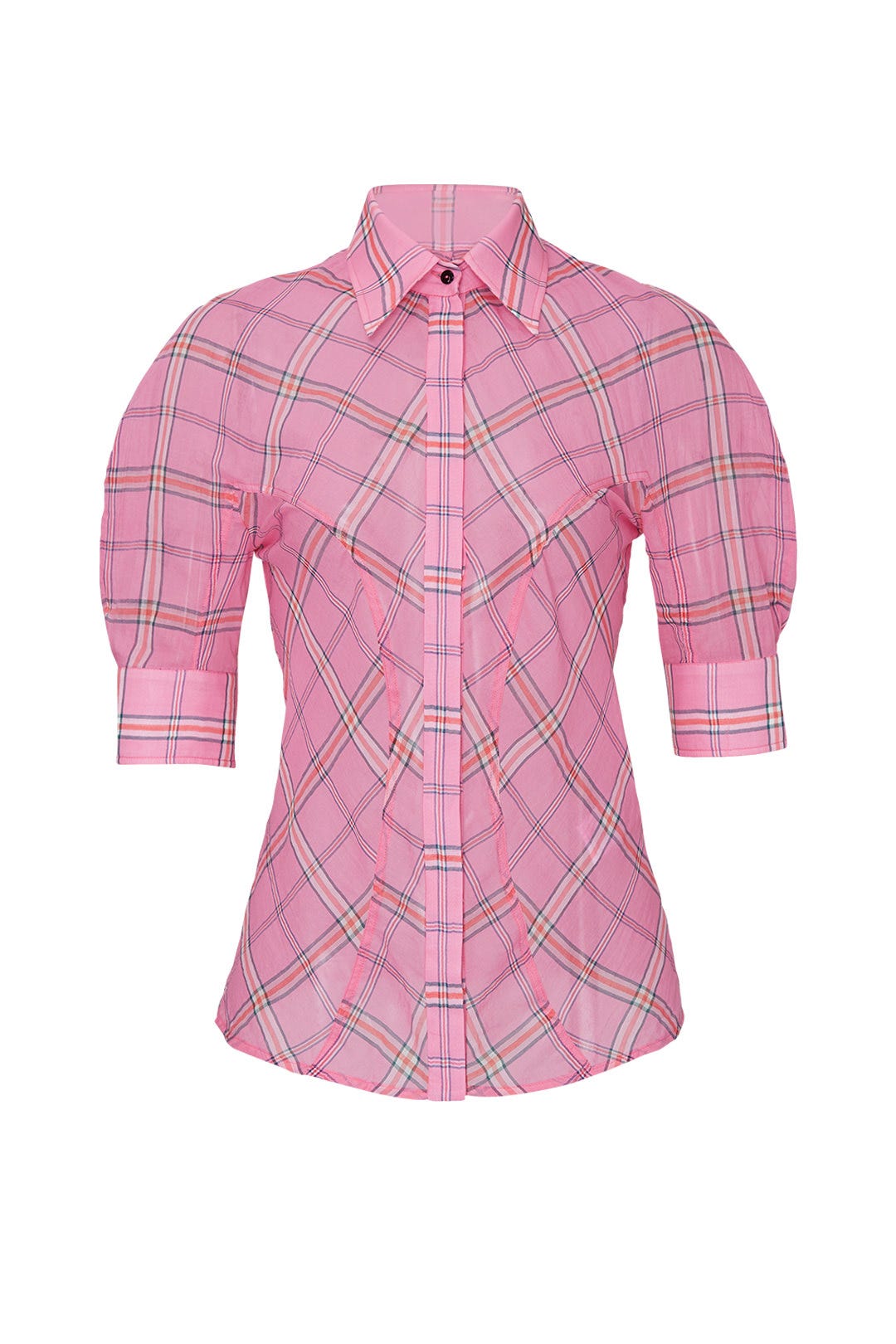 Curved Sleeve Shirt by Victoria Victoria Beckham