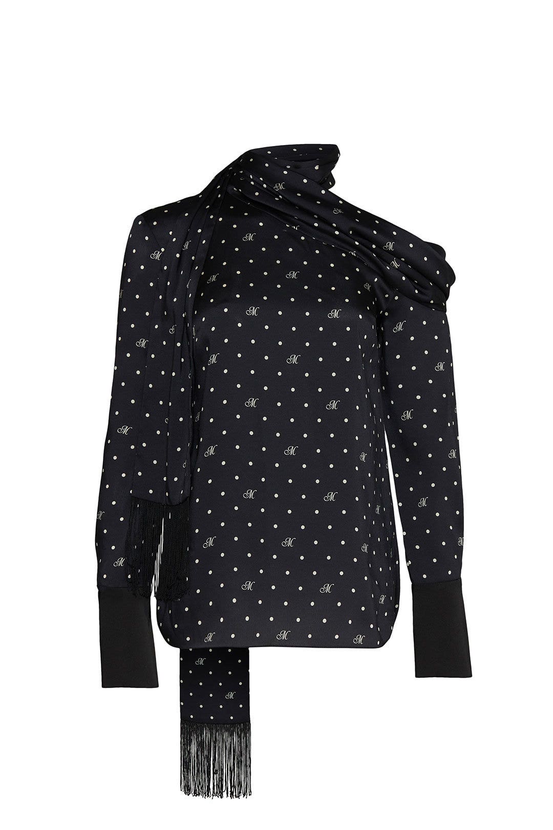 M Dot Drape Scarf Top by Monse 4